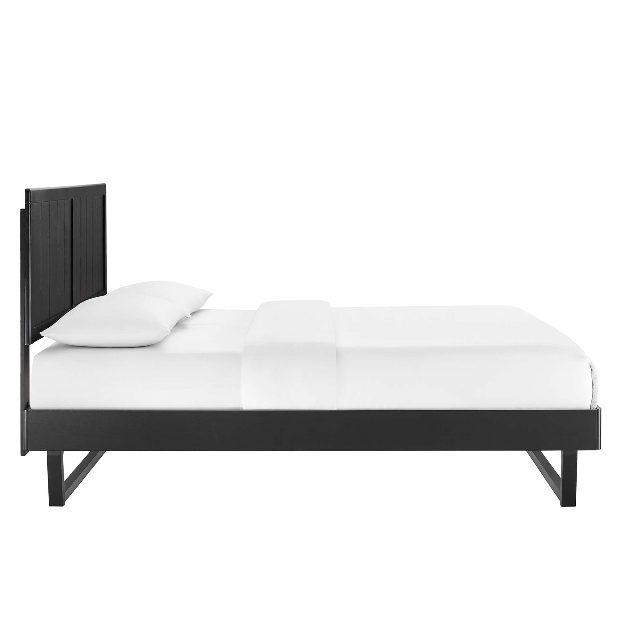 Modway Alana Wood Full Platform Bed With Angular Frame