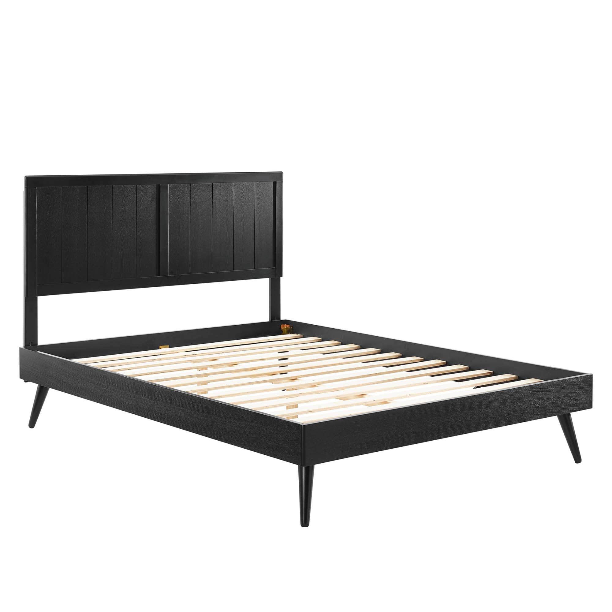 Modway Alana Wood Full Platform Bed With Splayed Legs