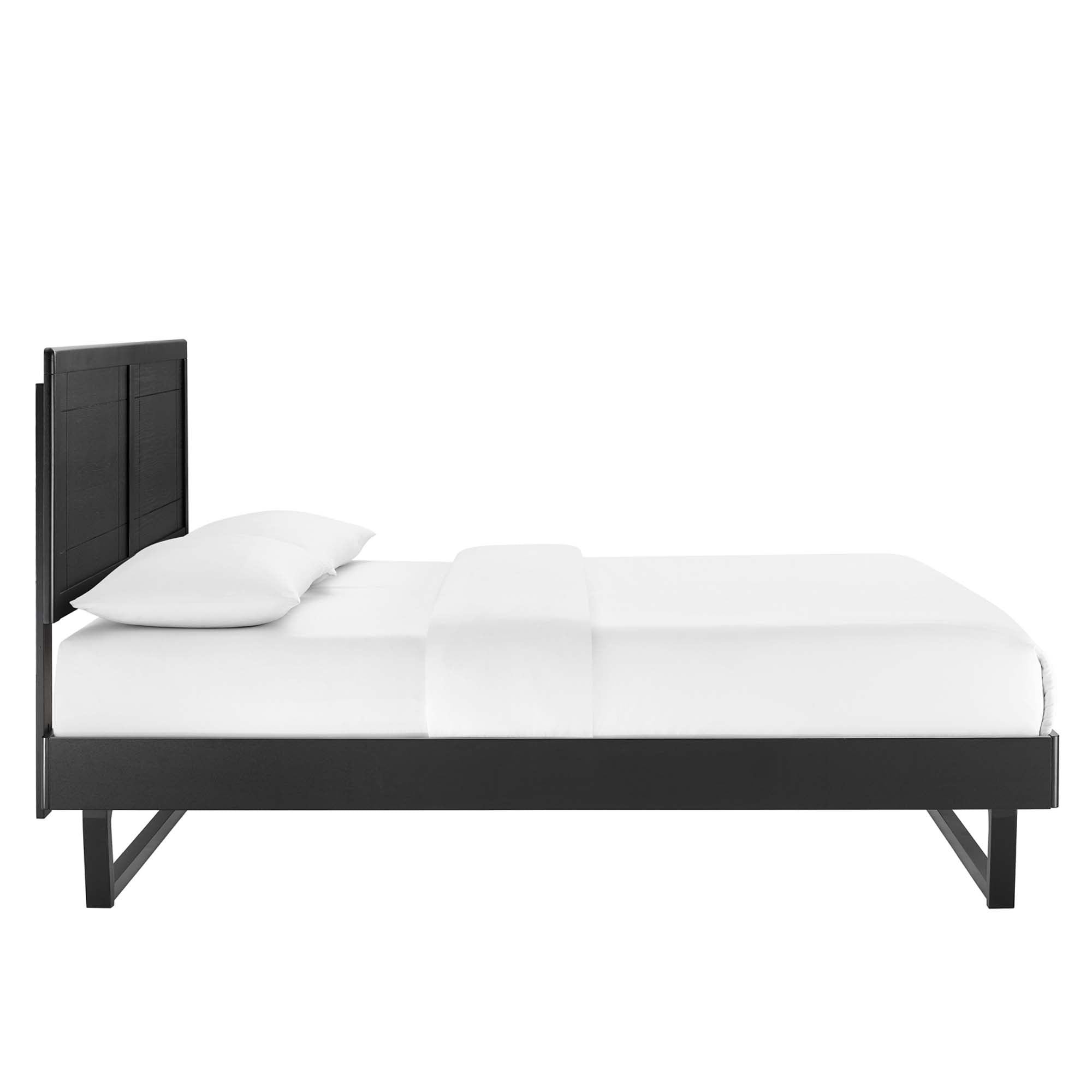 Modway Marlee Wood Full Platform Bed With Angular Frame