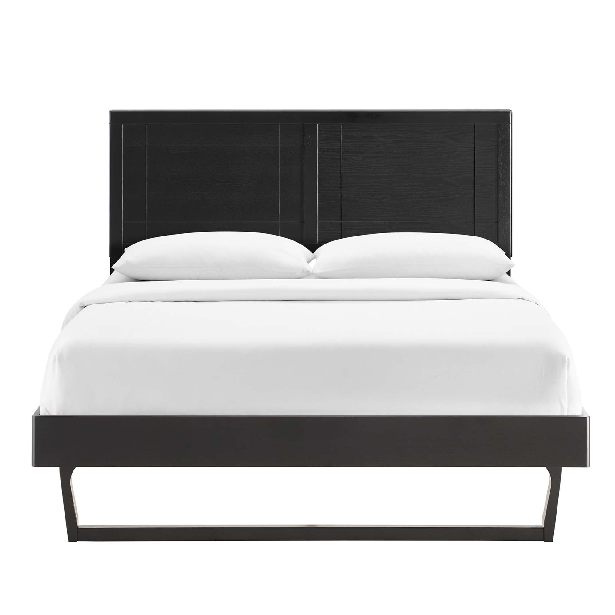 Modway Marlee Wood Full Platform Bed With Angular Frame