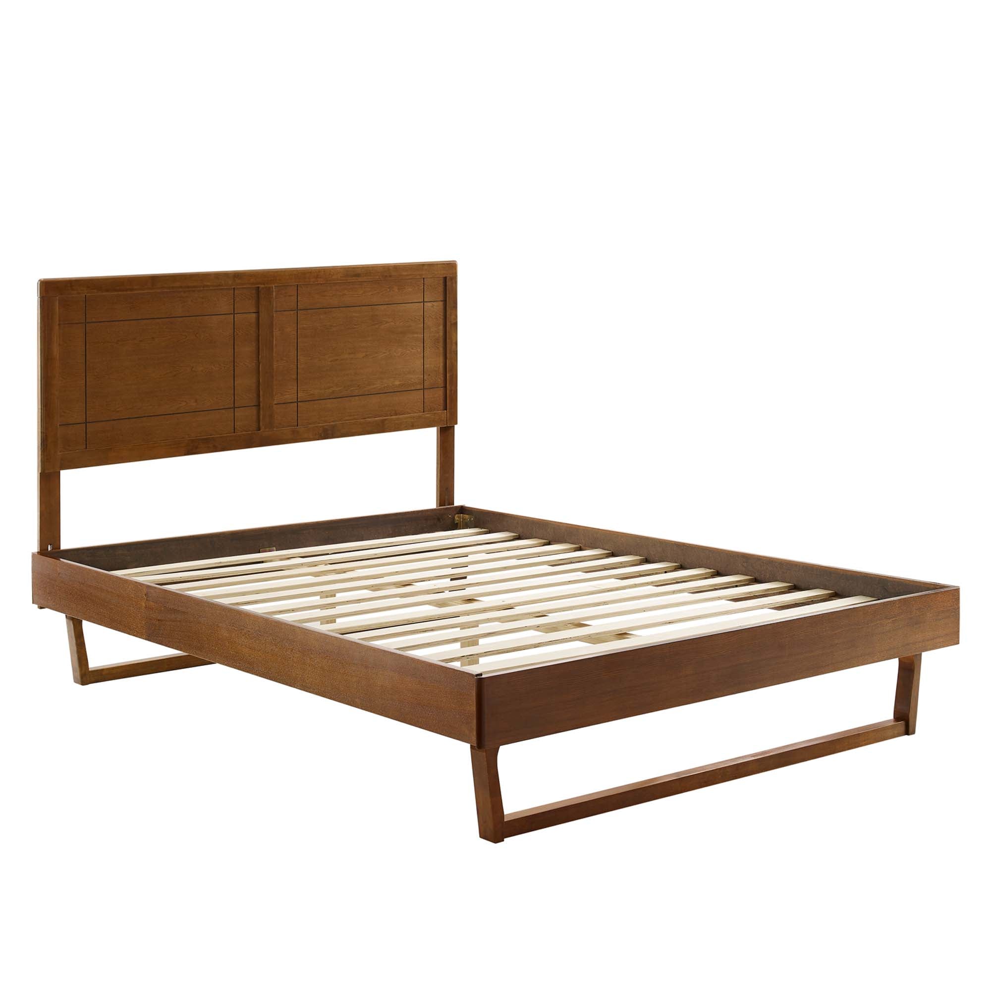 Modway Marlee Wood Full Platform Bed With Angular Frame