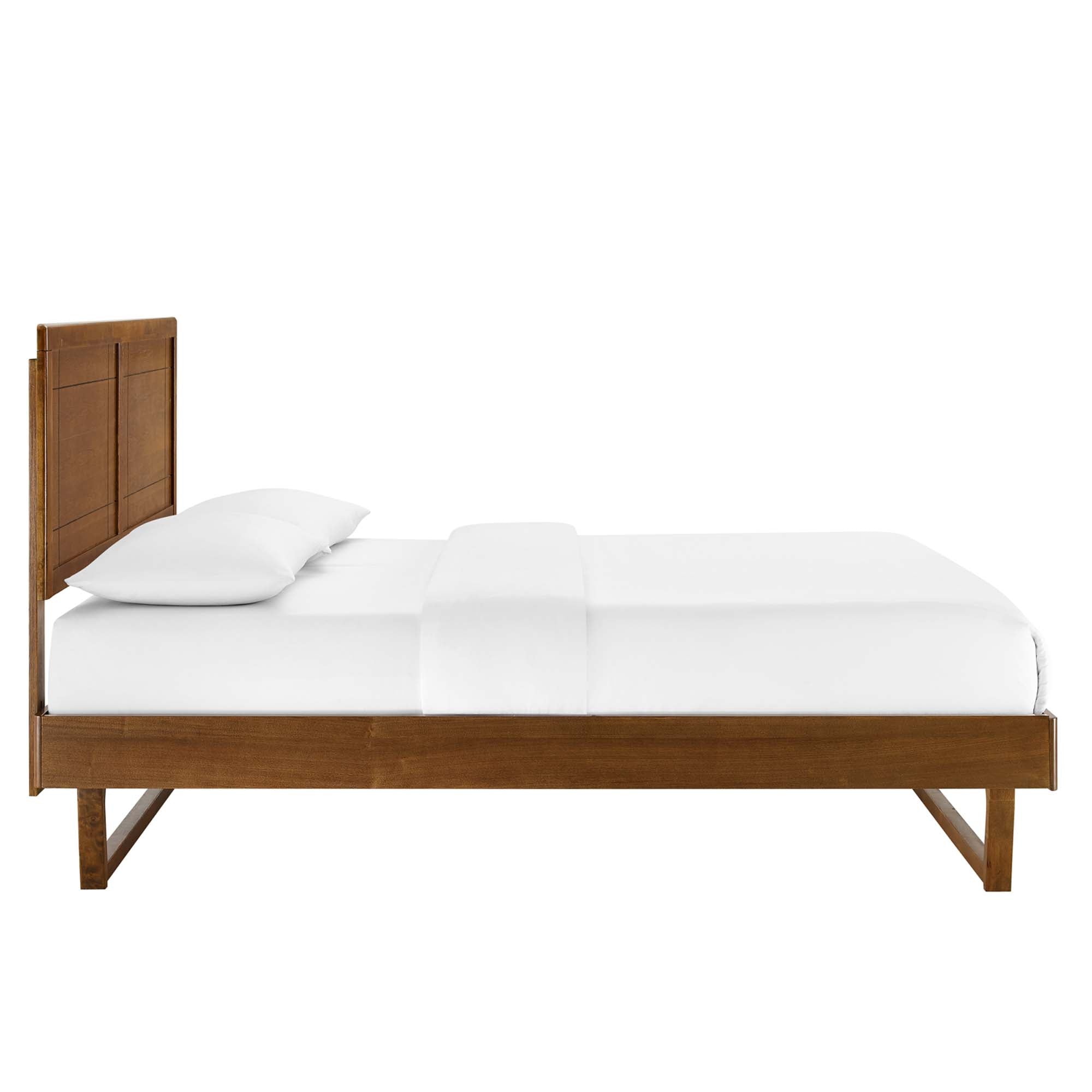Modway Marlee Wood Full Platform Bed With Angular Frame