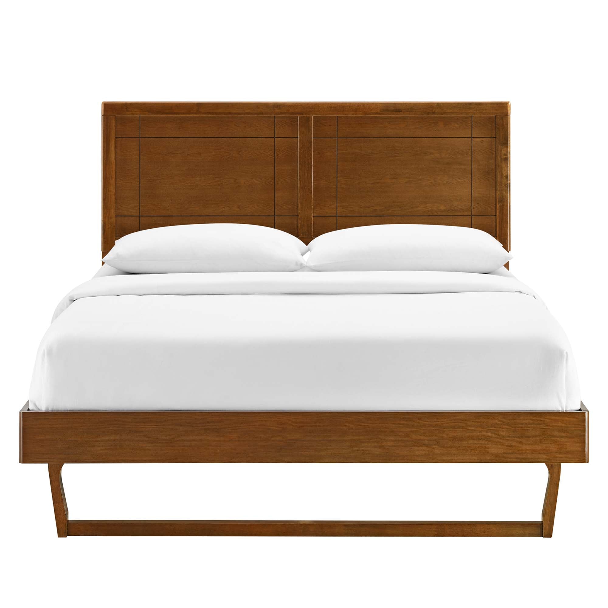 Modway Marlee Wood Full Platform Bed With Angular Frame