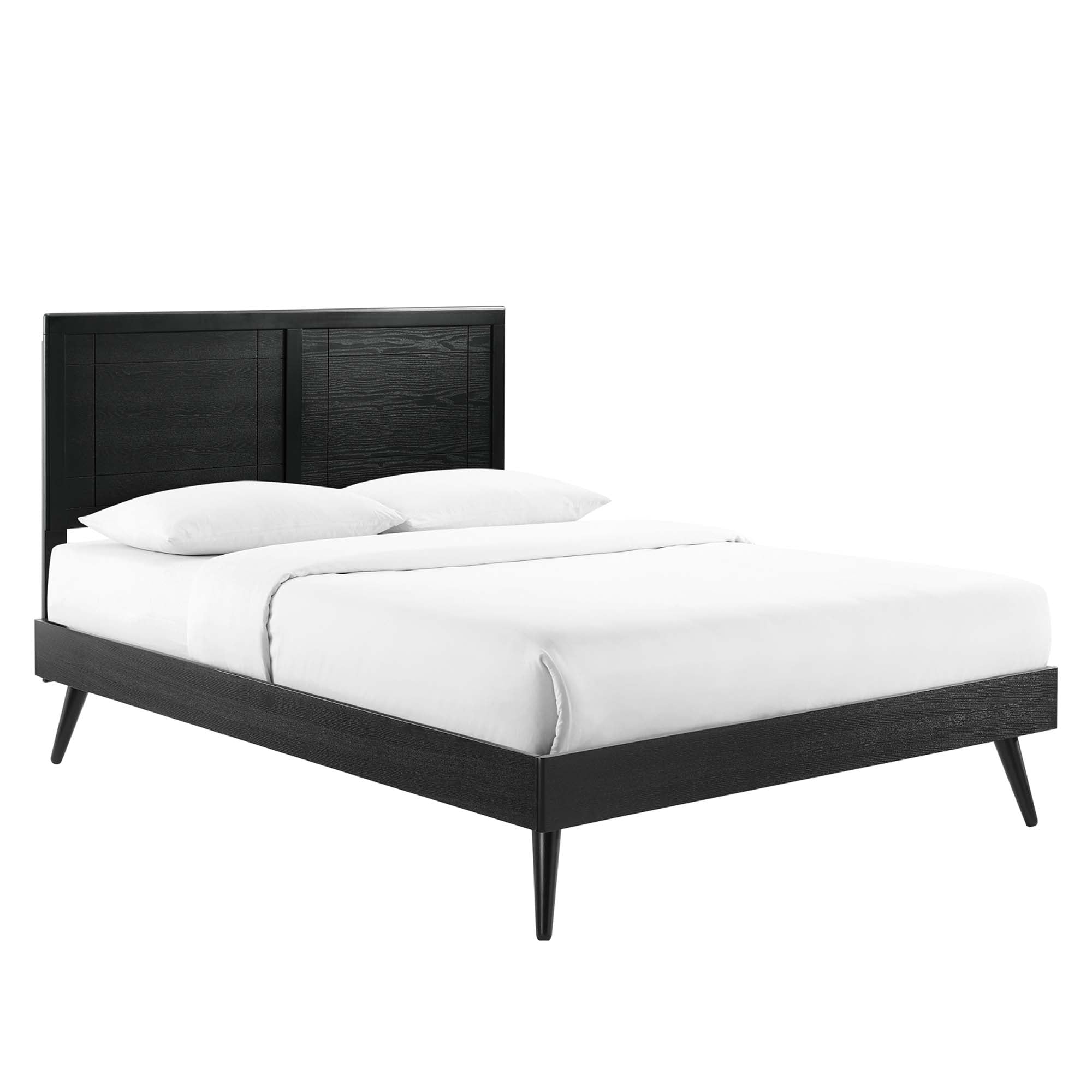 Modway Marlee Wood Full Platform Bed With Splayed Legs