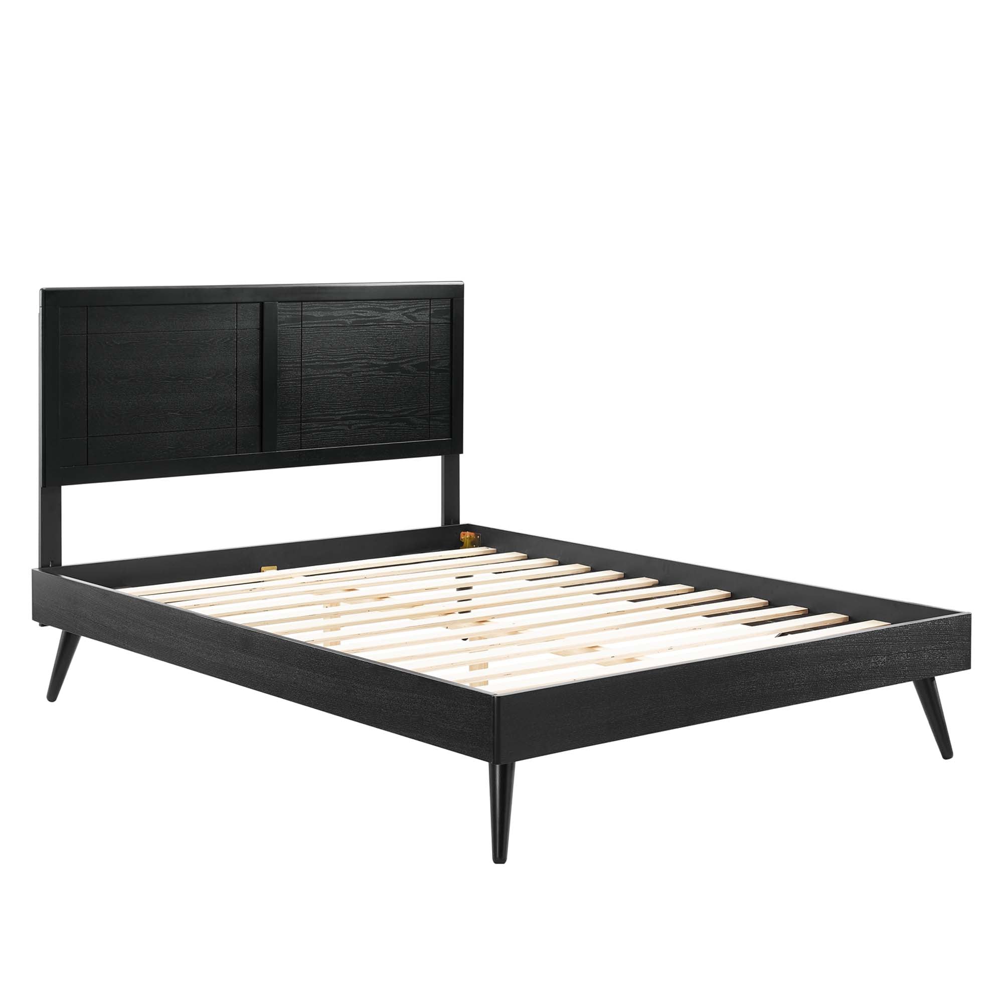 Modway Marlee Wood Full Platform Bed With Splayed Legs