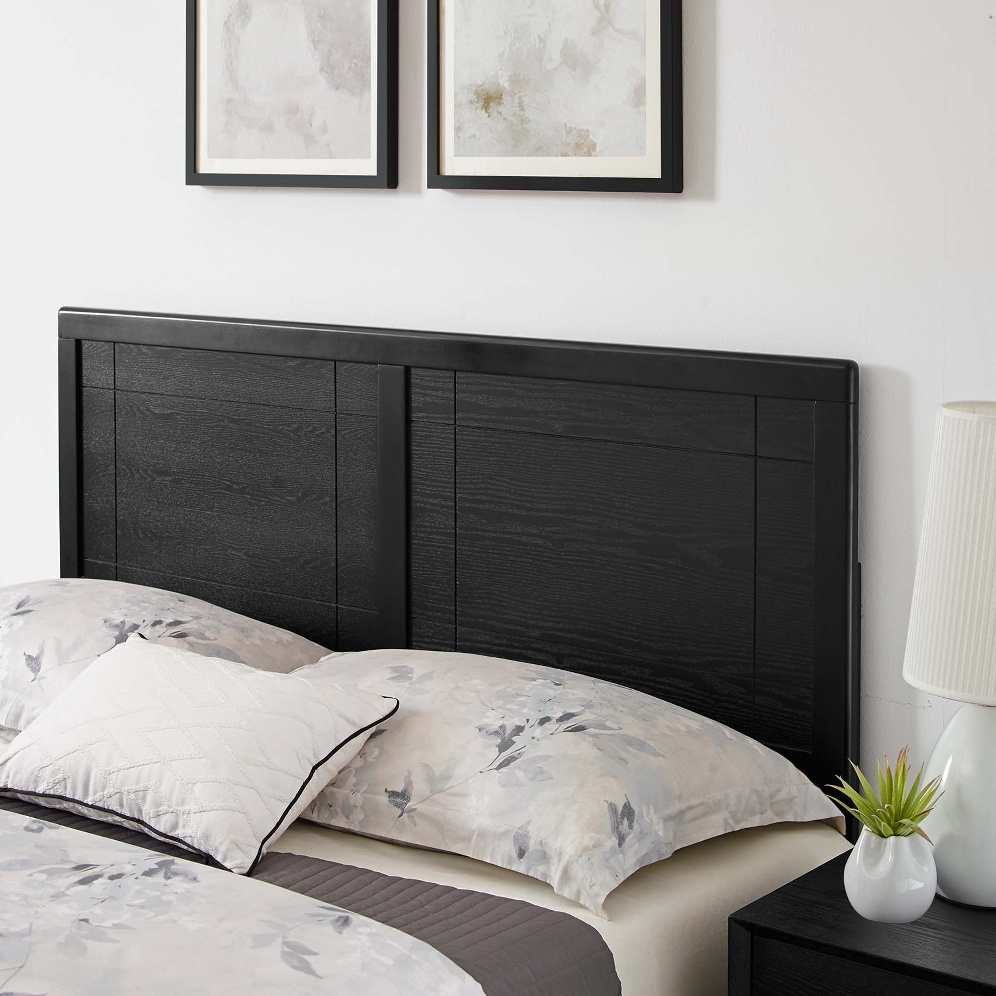 Modway Marlee Wood King Platform Bed With Splayed Legs