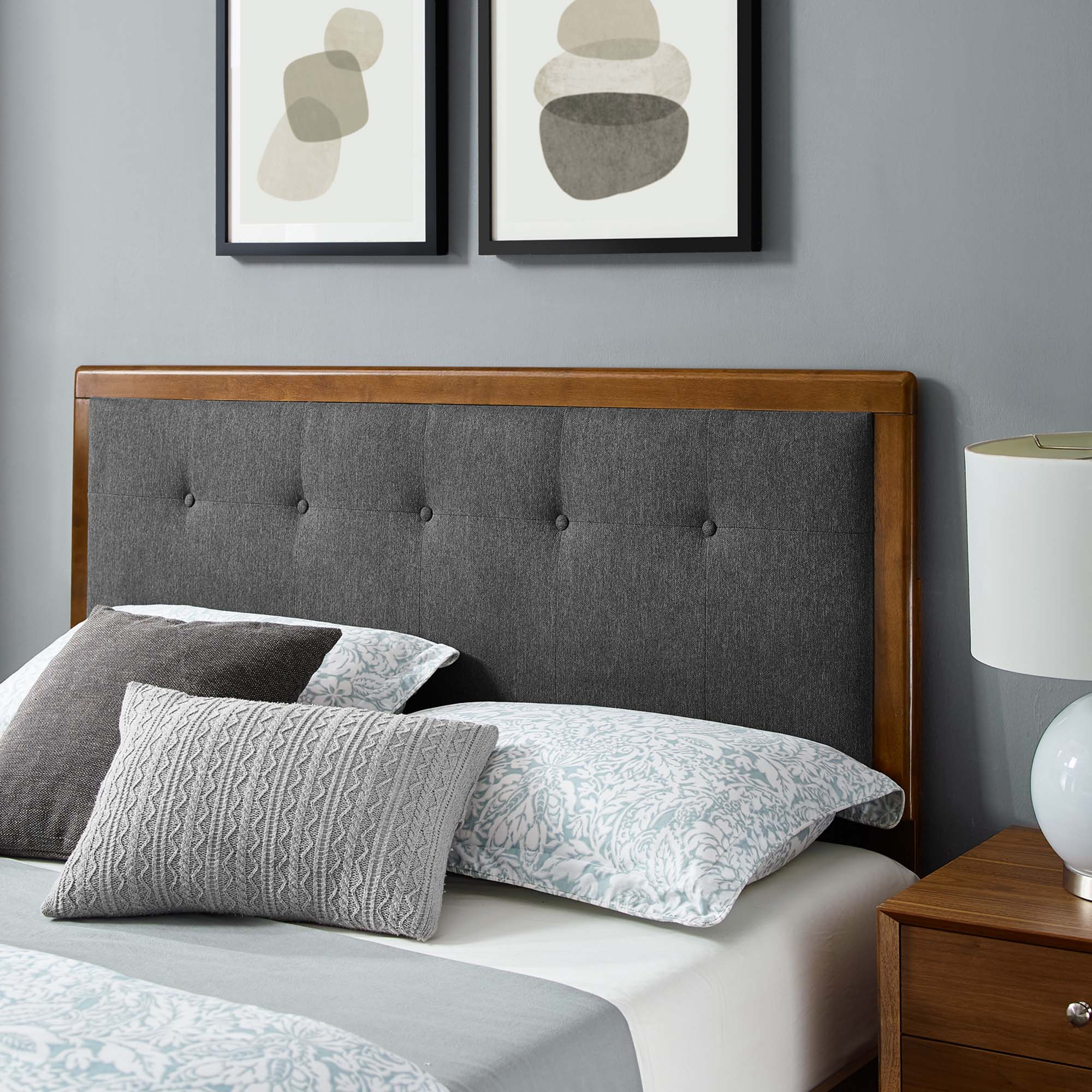 Modway Willow Wood Full Platform Bed With Splayed Legs