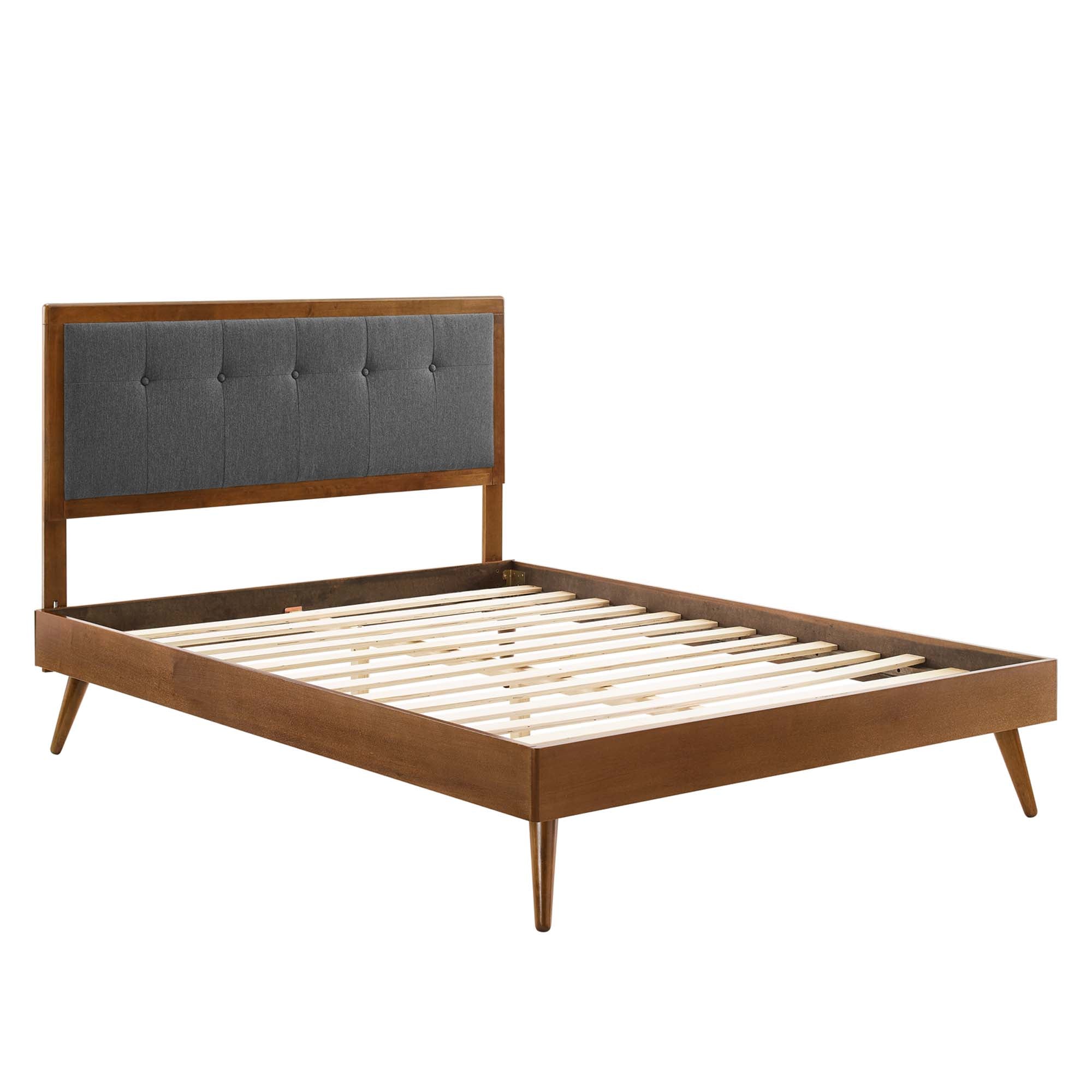 Modway Willow Wood Full Platform Bed With Splayed Legs