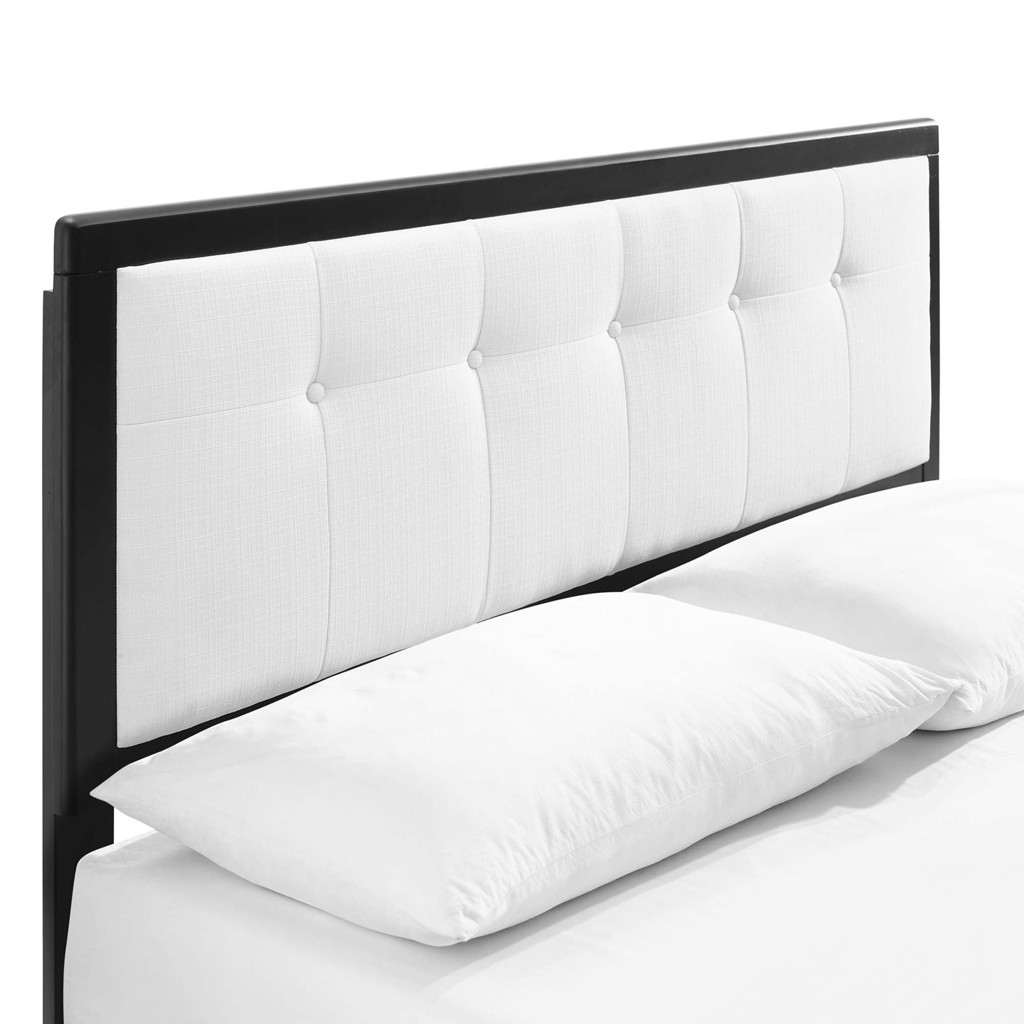Modway Willow Wood King Platform Bed With Splayed Legs