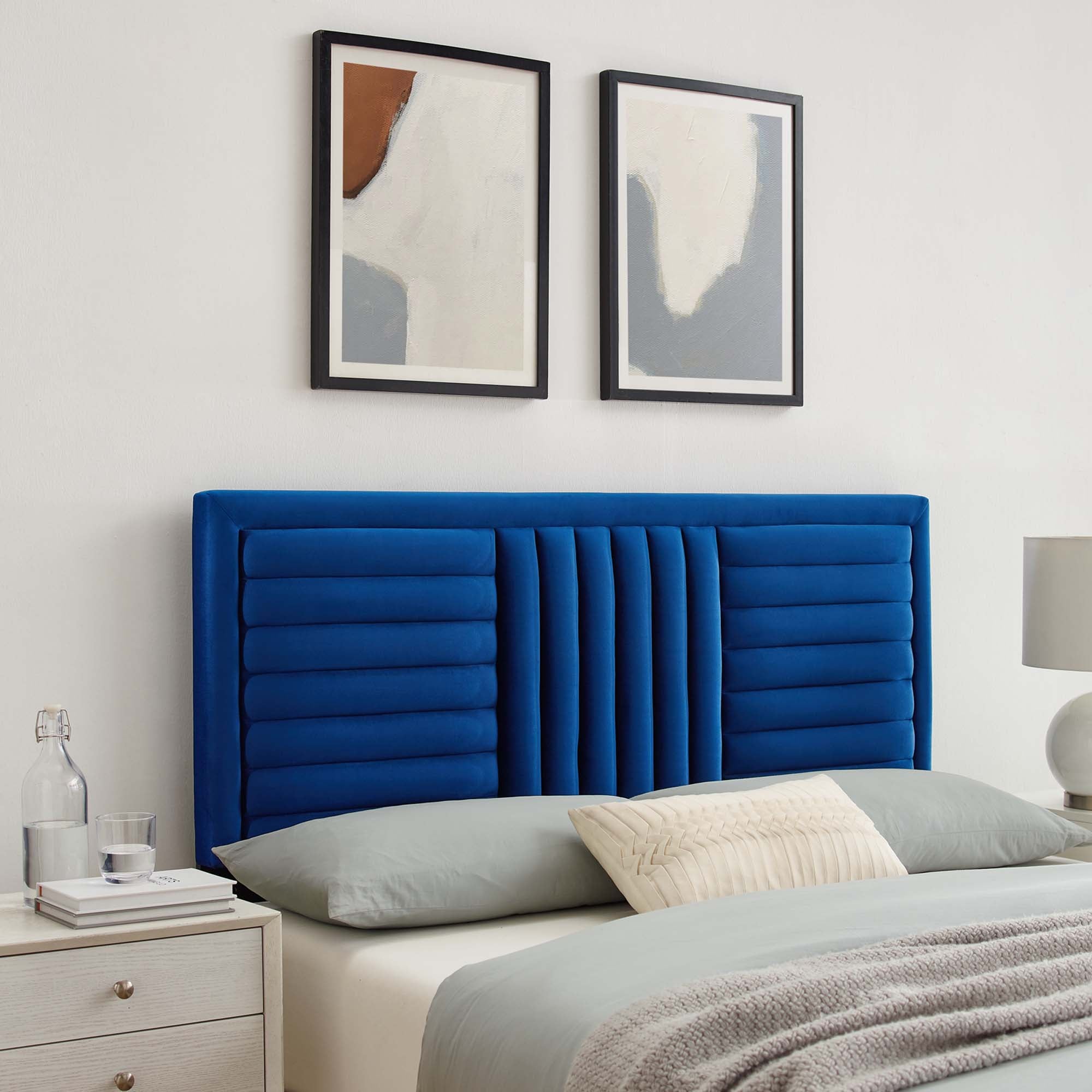 Modway Believe Channel Tufted Performance Velvet Full/Queen Headboard