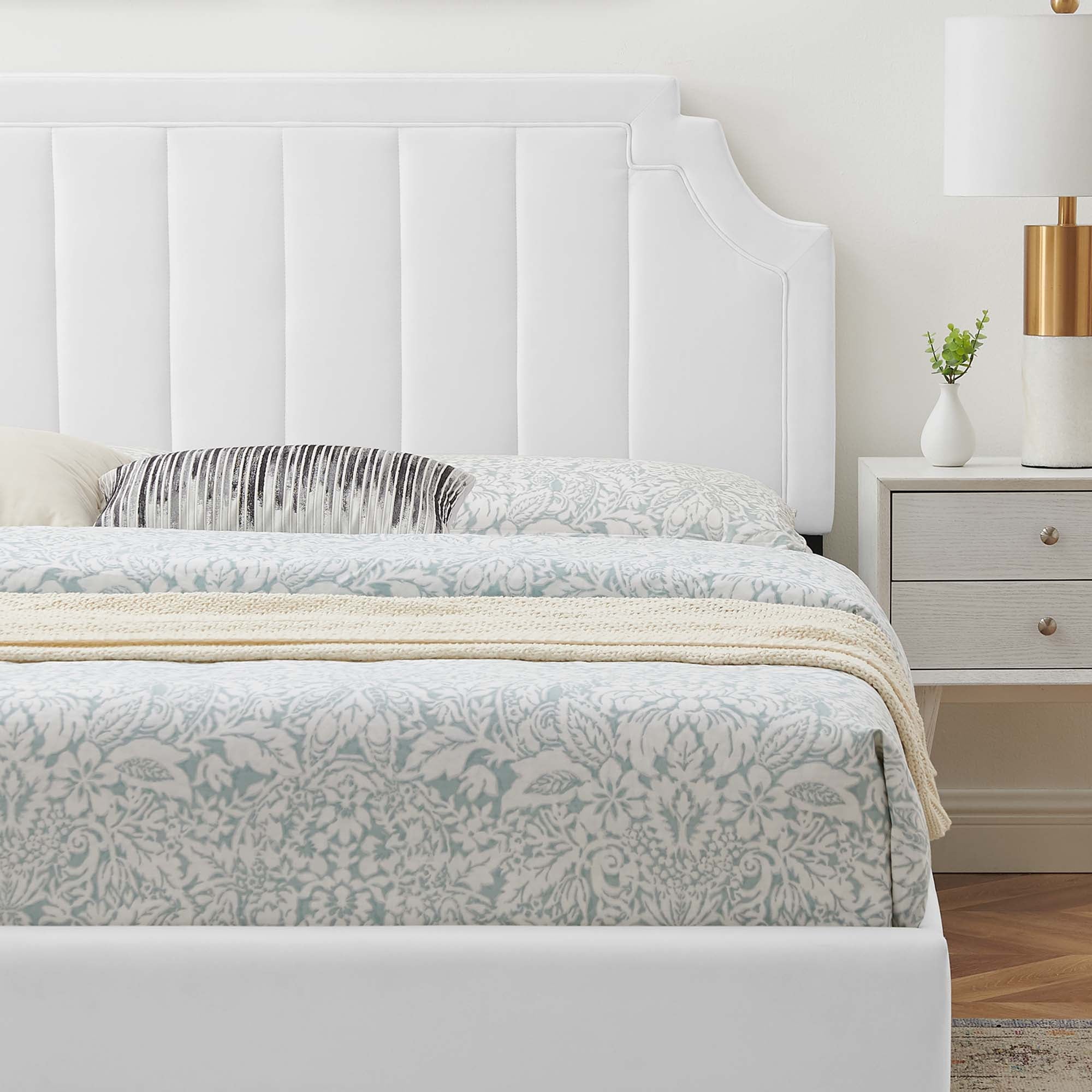 Modway Sienna Performance Velvet Queen Platform Bed