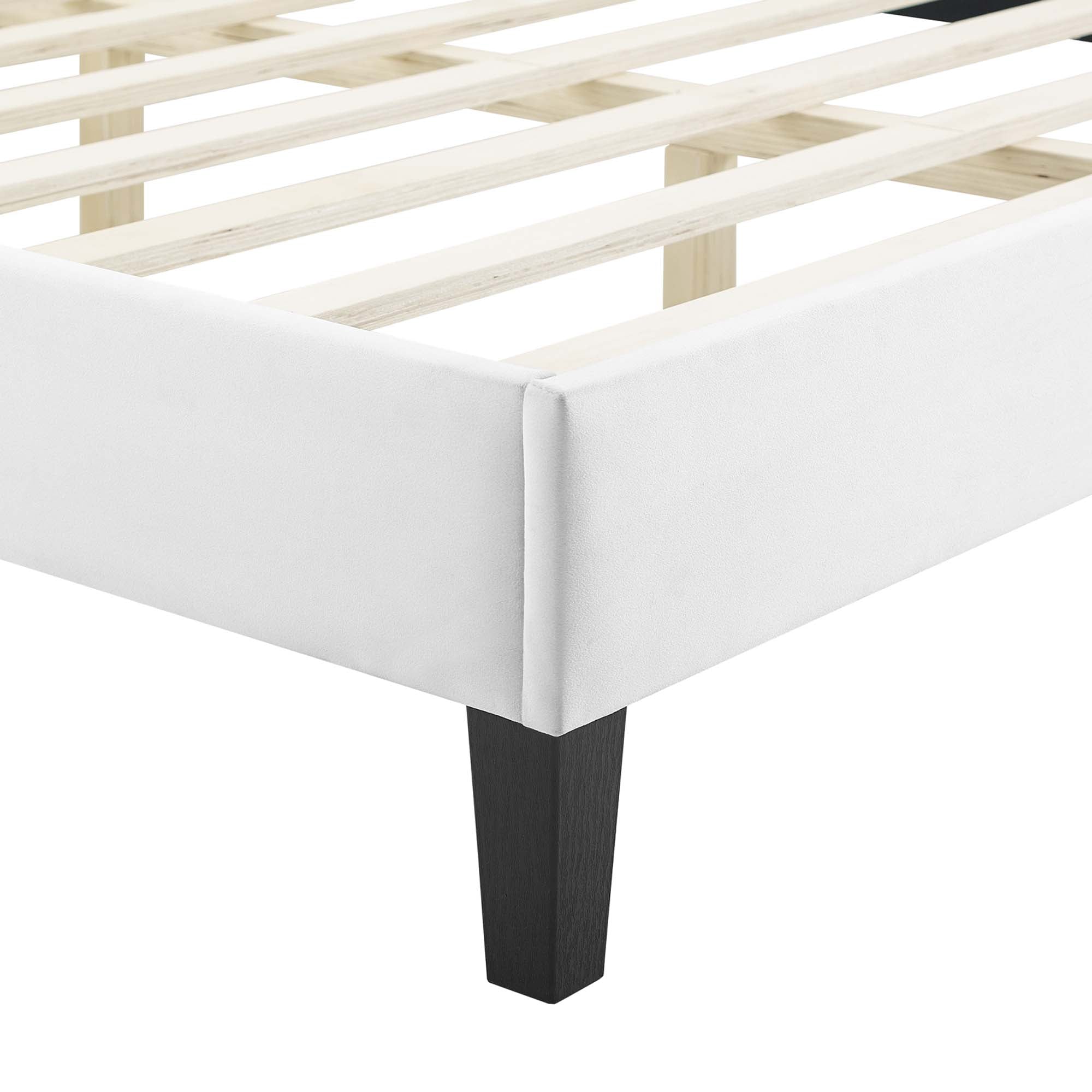 Modway Sienna Performance Velvet Queen Platform Bed