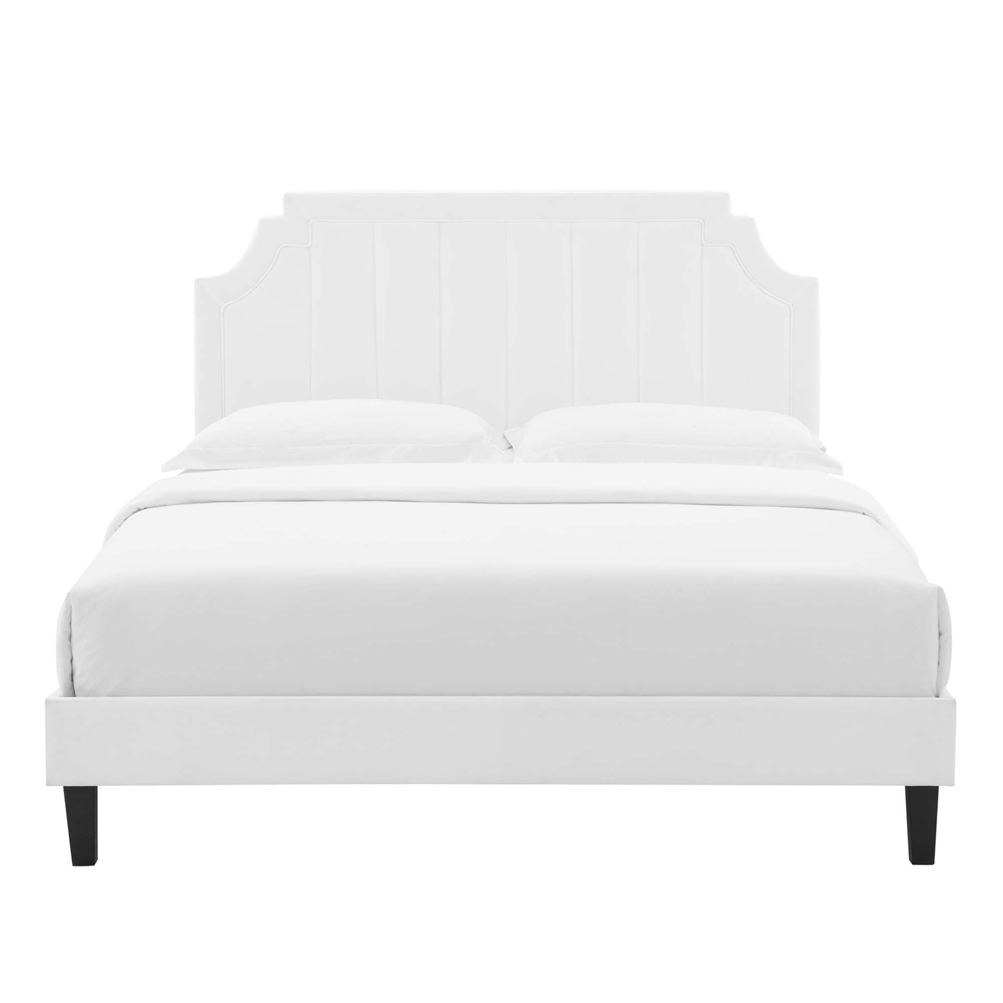 Modway Sienna Performance Velvet Queen Platform Bed