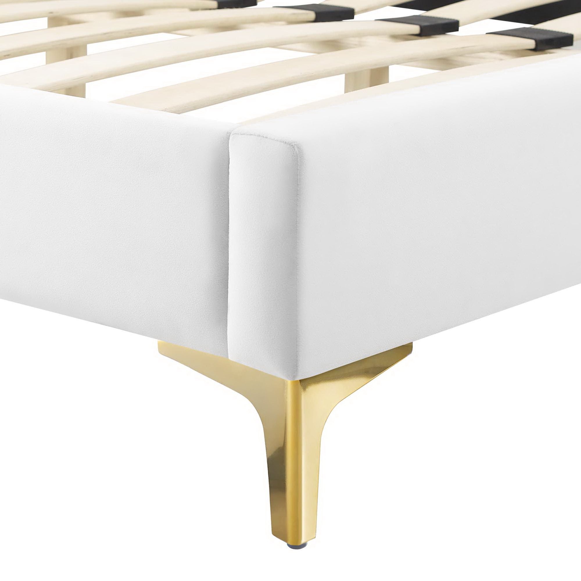 Modway Gwyneth Tufted Performance Velvet Queen Platform Bed