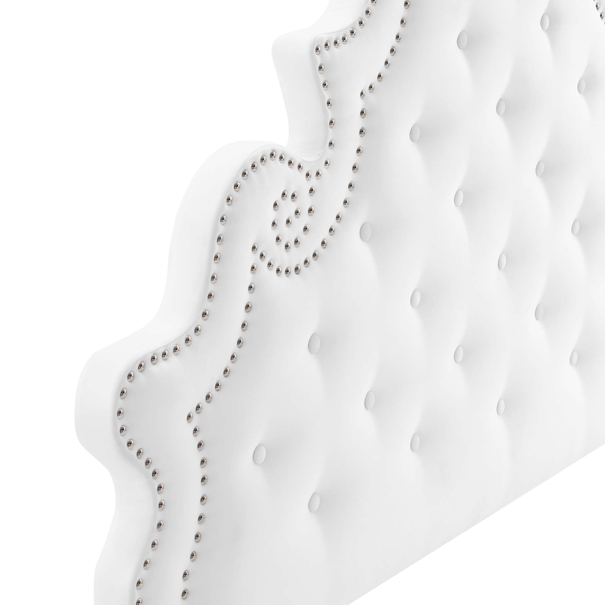 Modway Gwyneth Tufted Performance Velvet Queen Platform Bed