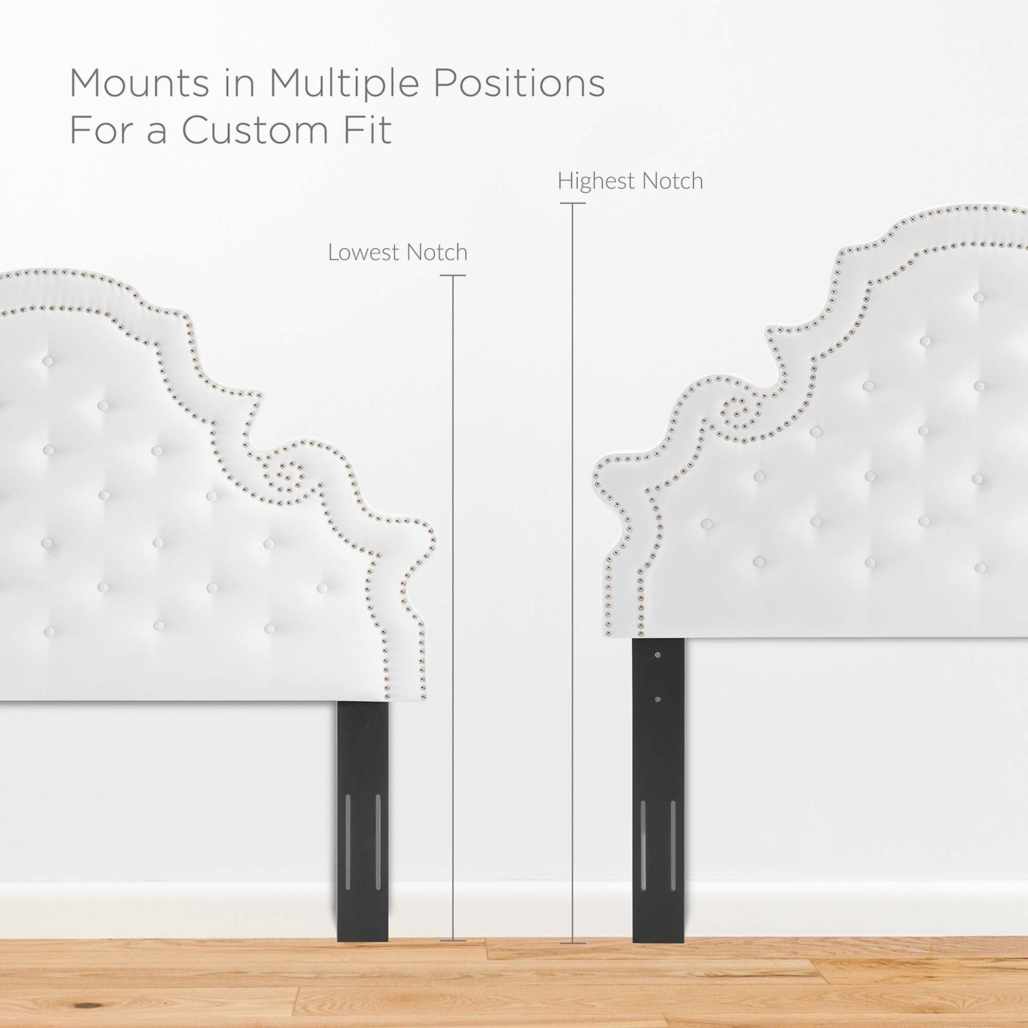 Modway Gwyneth Tufted Performance Velvet Queen Platform Bed
