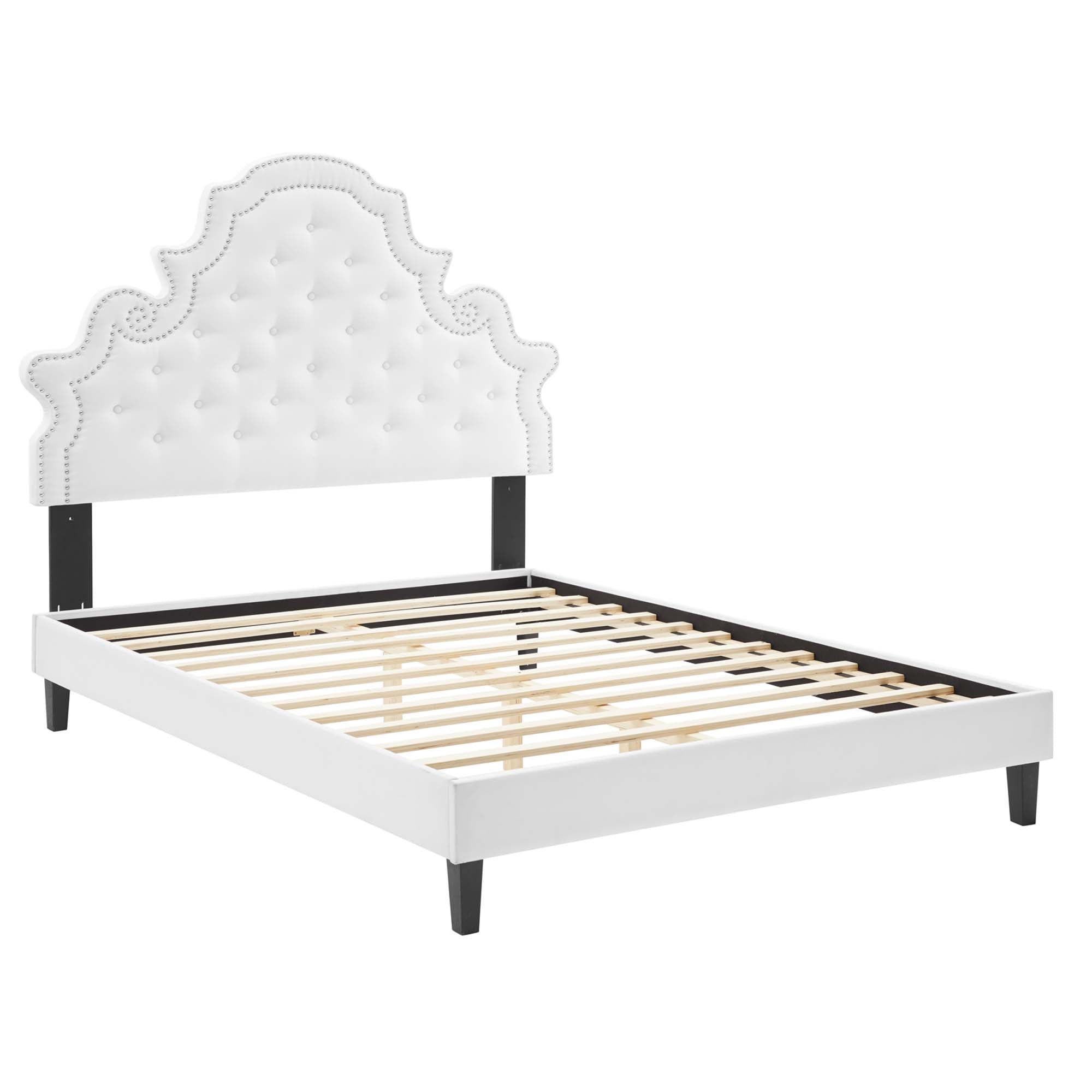 Modway Gwyneth Tufted Performance Velvet Twin Platform Bed