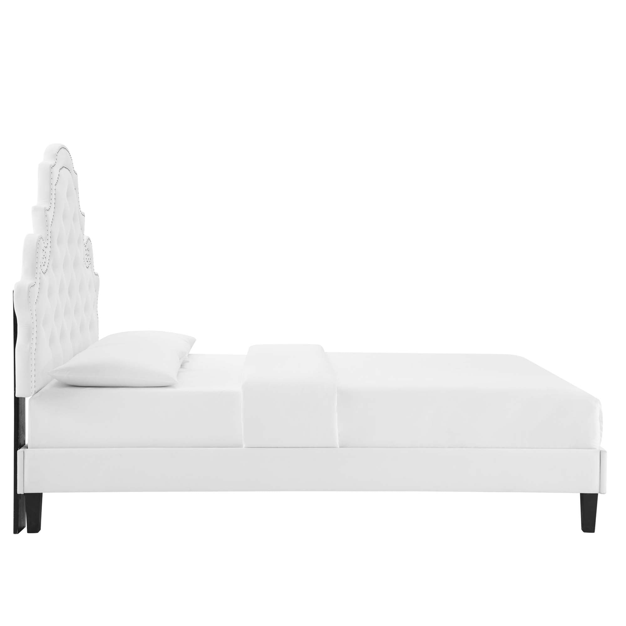 Modway Gwyneth Tufted Performance Velvet Twin Platform Bed