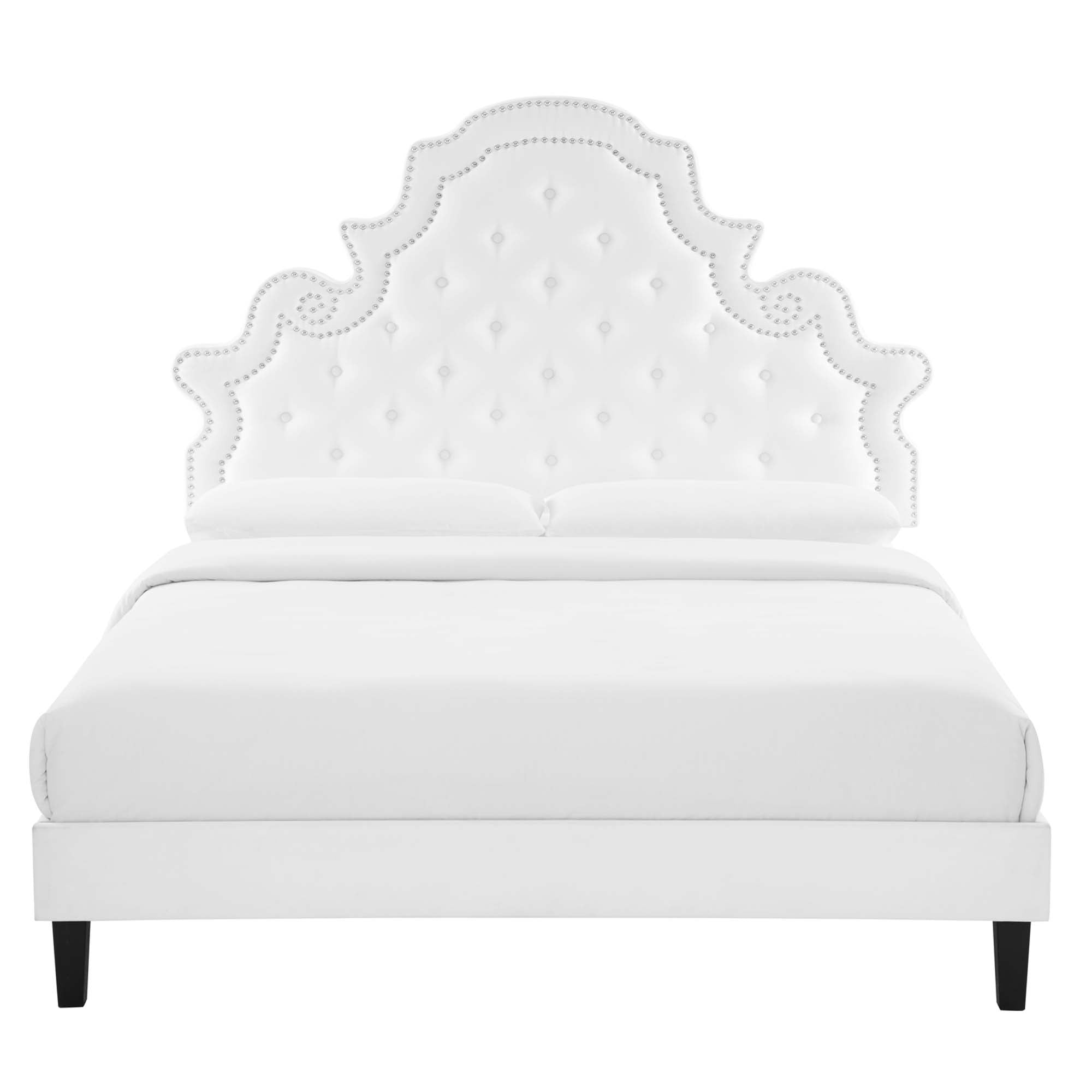 Modway Gwyneth Tufted Performance Velvet Twin Platform Bed