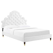Modway Gwyneth Tufted Performance Velvet Full Platform Bed