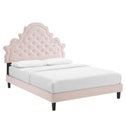 Modway Gwyneth Tufted Performance Velvet Full Platform Bed