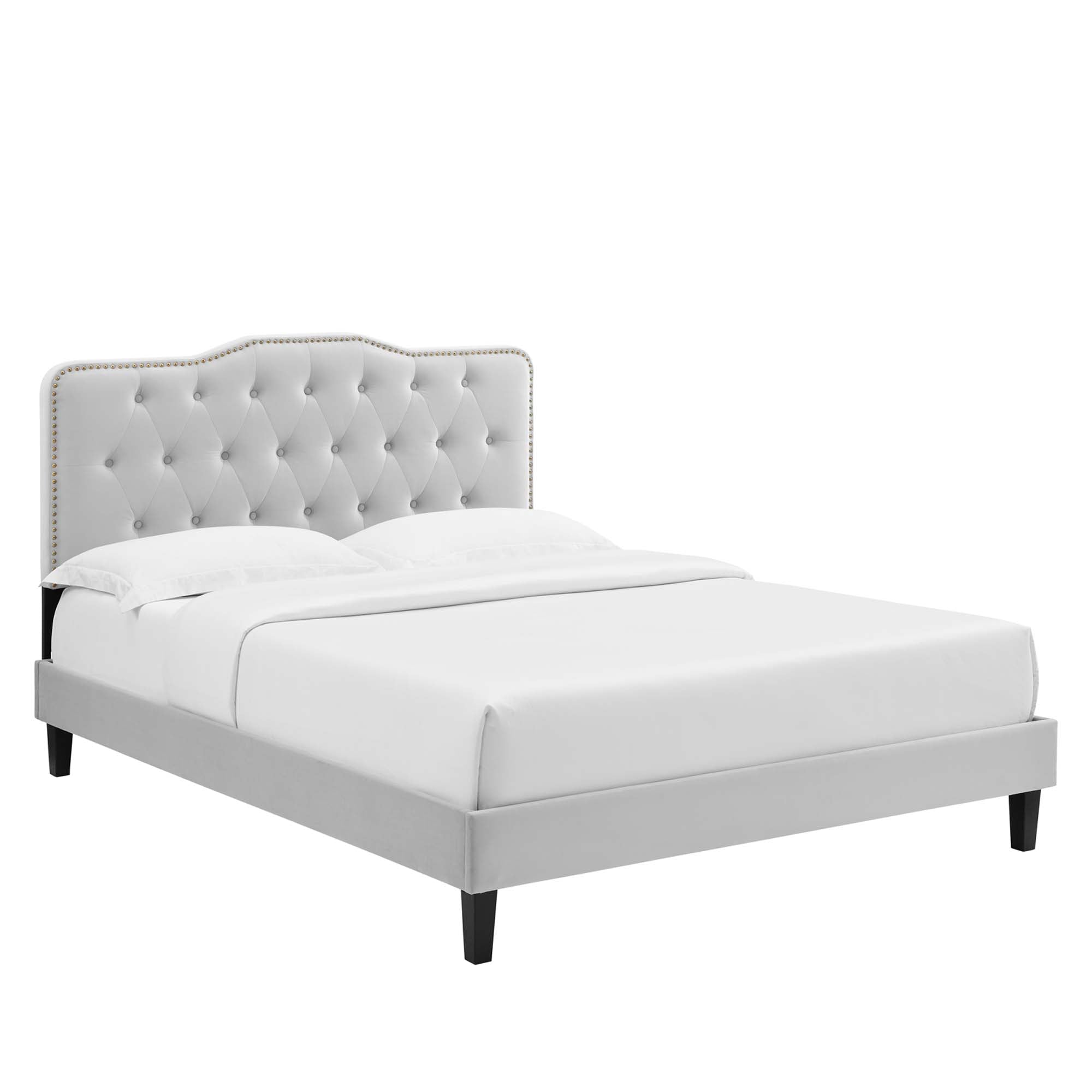 Modway Amber Performance Velvet Twin Platform Bed