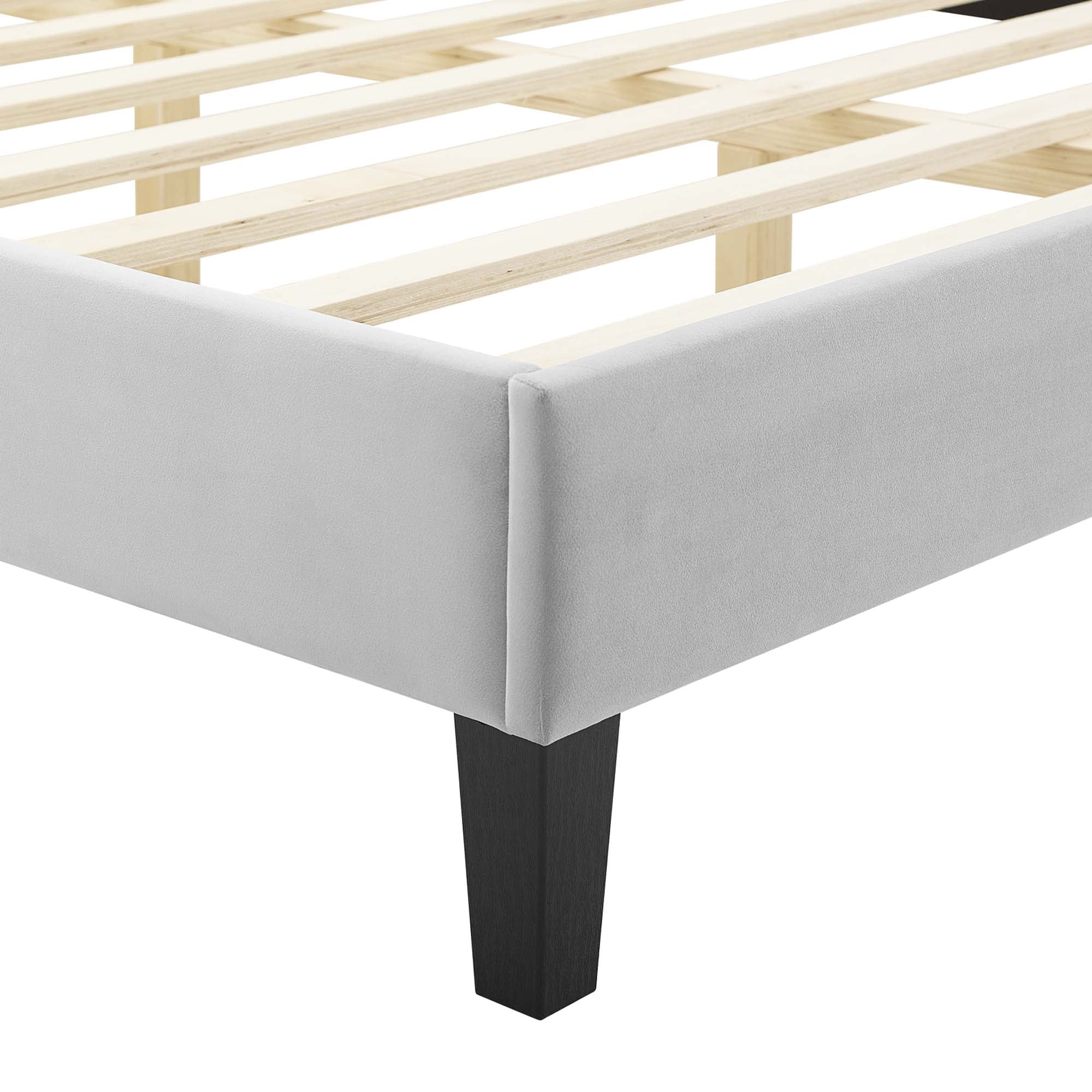 Modway Amber Performance Velvet Twin Platform Bed