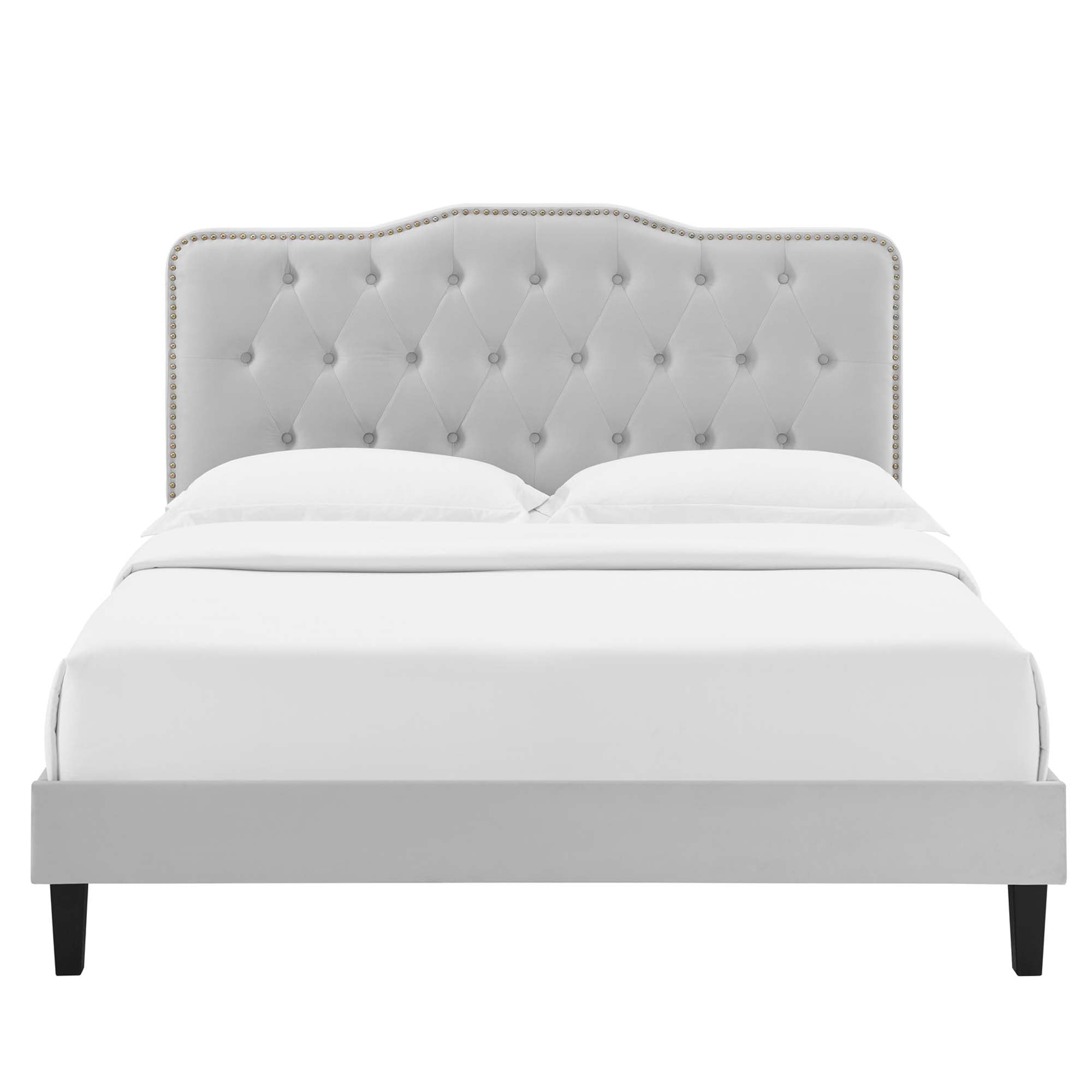 Modway Amber Tufted Performance Velvet King Platform Bed
