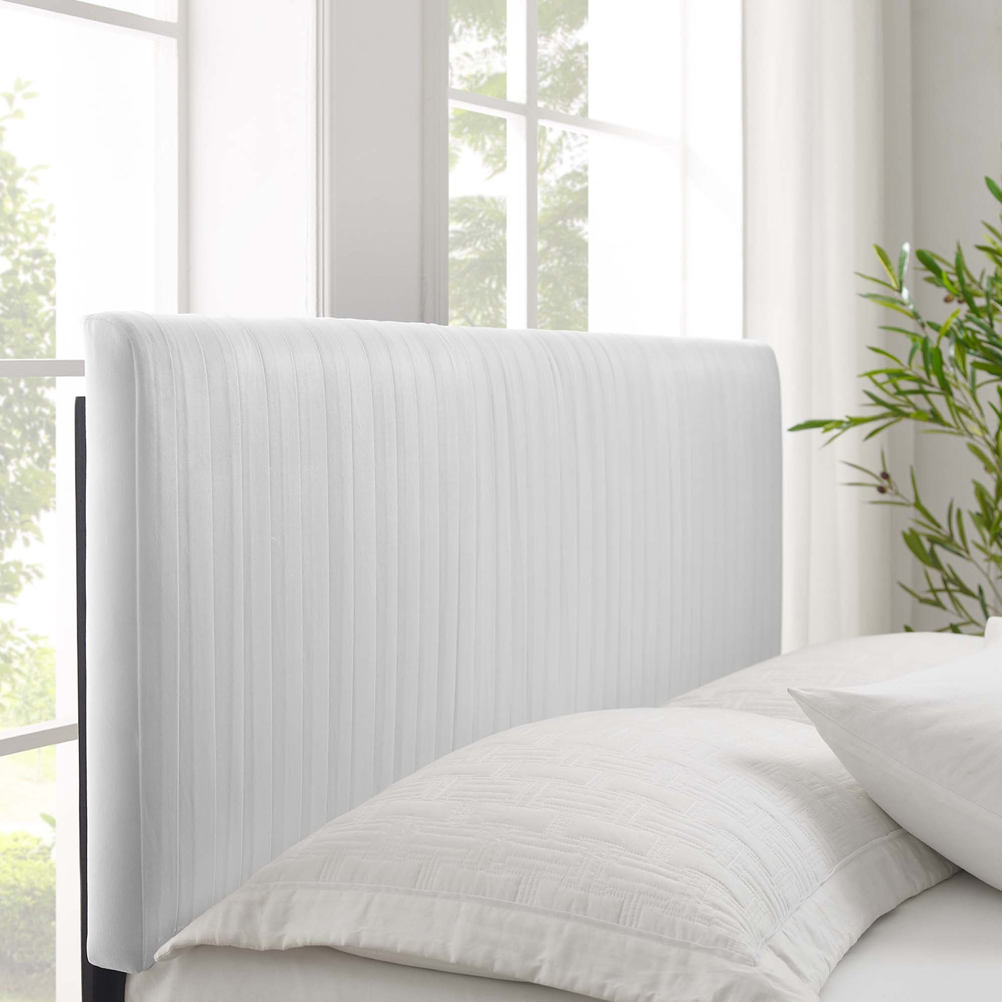 Modway Peyton Performance Velvet Full Platform Bed