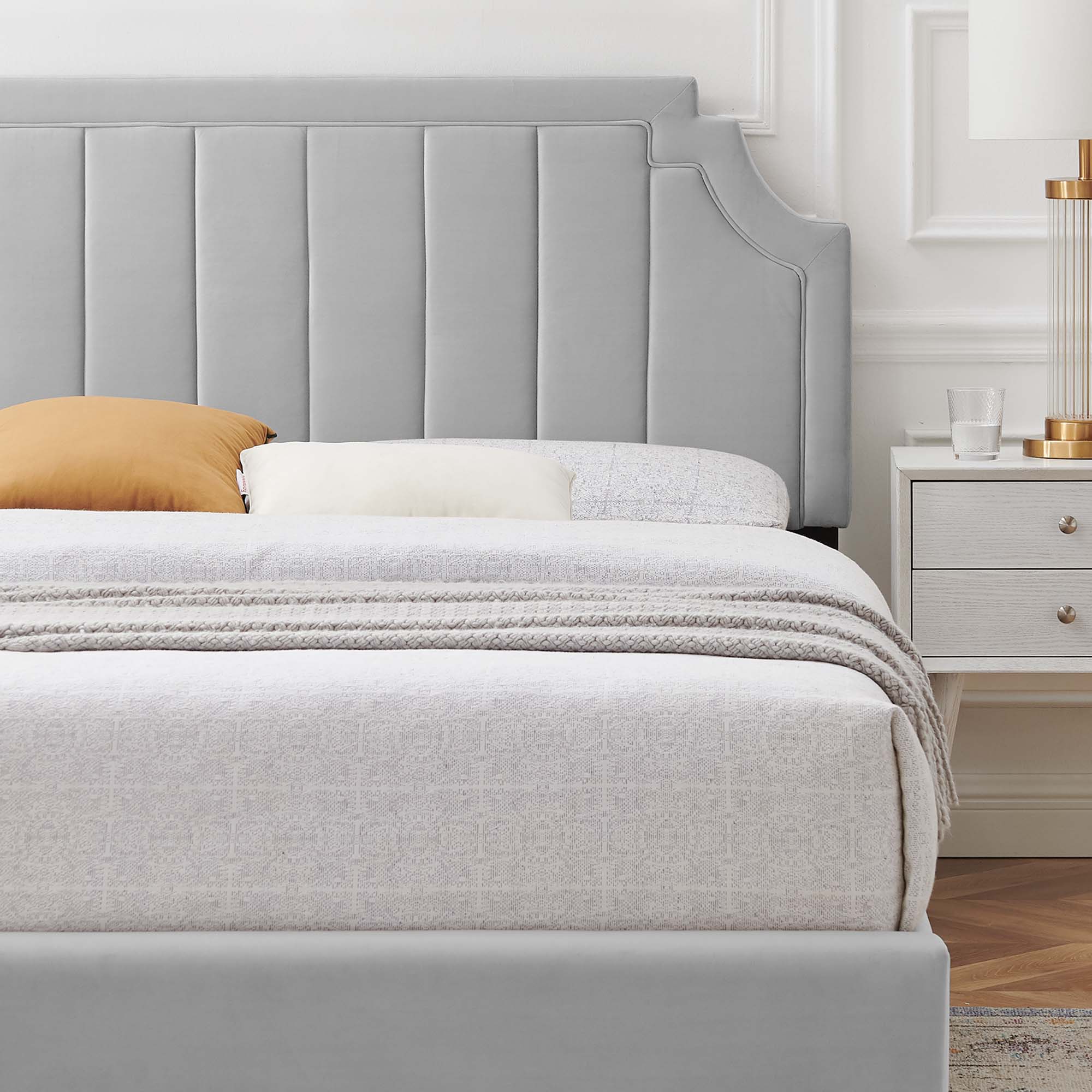Modway Sienna Performance Velvet Full Platform Bed