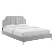 Modway Sienna Performance Velvet Full Platform Bed