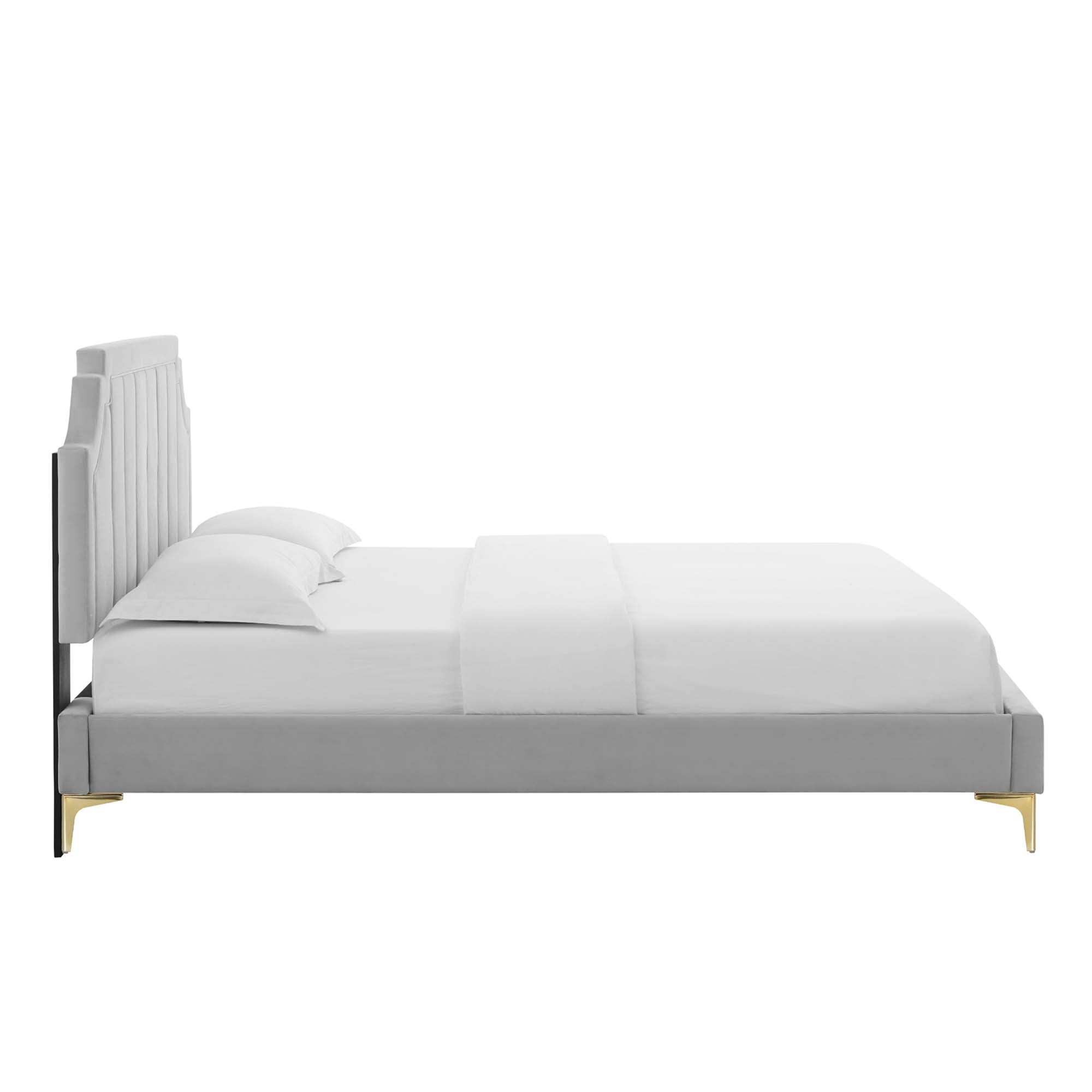 Modway Sienna Performance Velvet Full Platform Bed