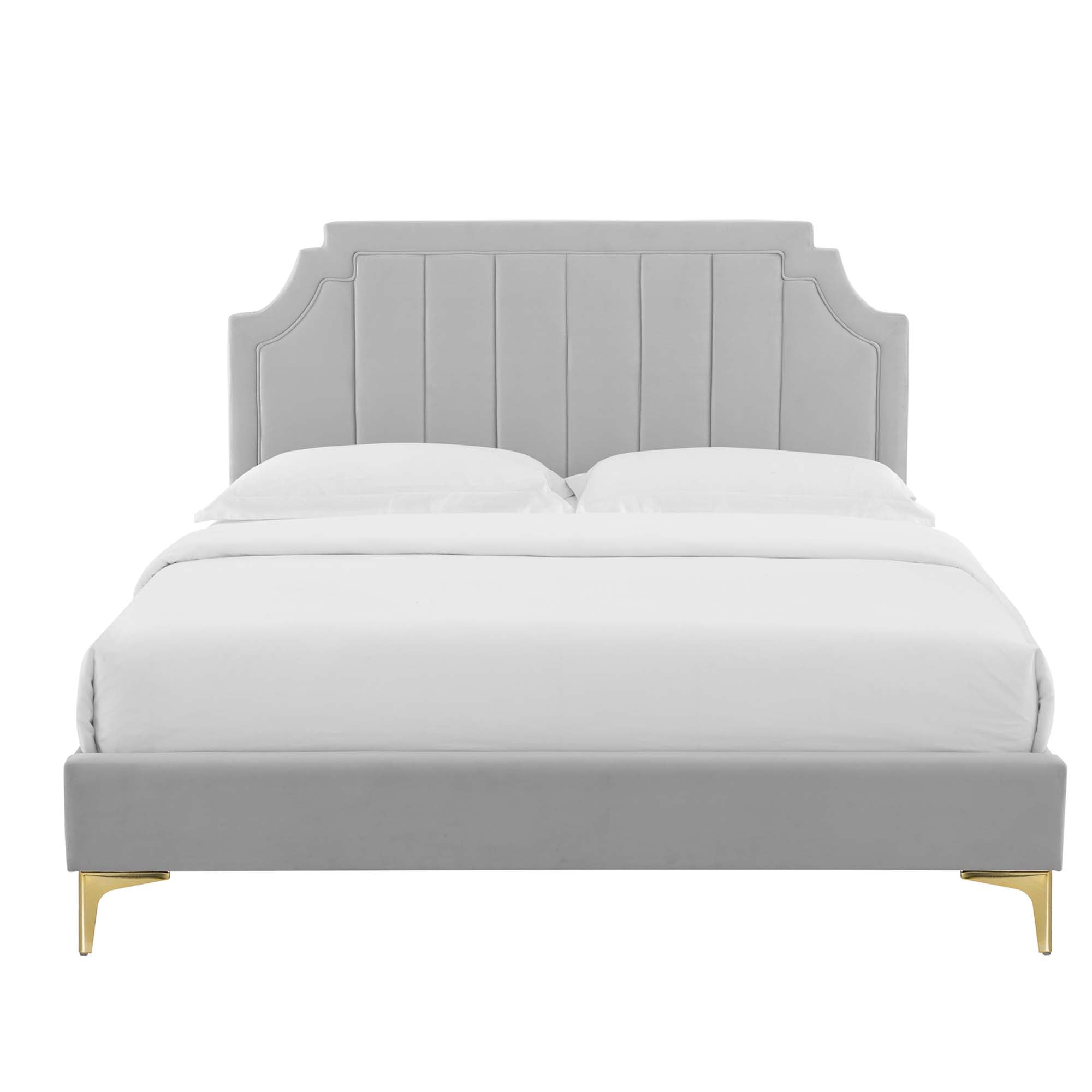 Modway Sienna Performance Velvet Full Platform Bed