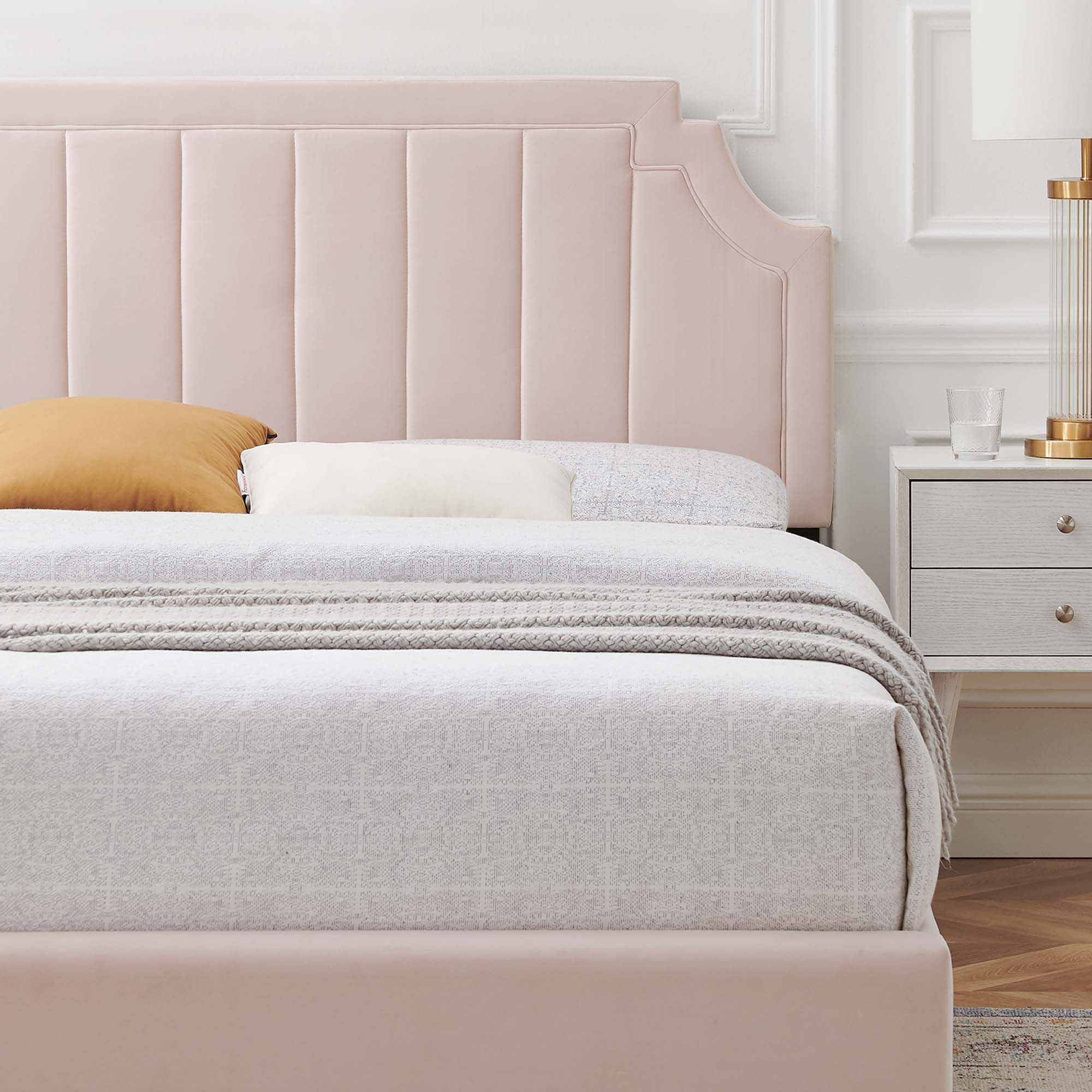 Modway Sienna Performance Velvet Full Platform Bed