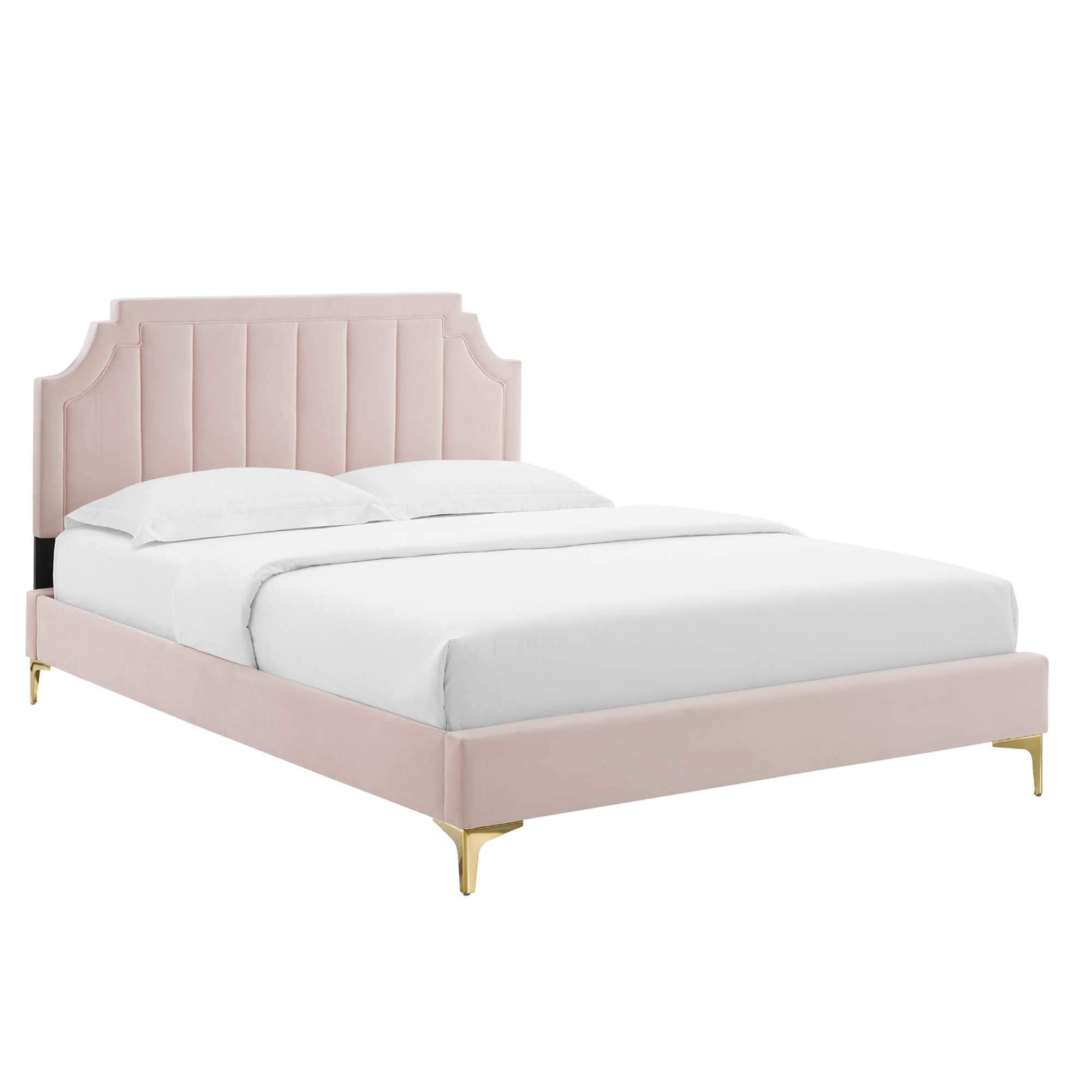 Modway Sienna Performance Velvet Full Platform Bed