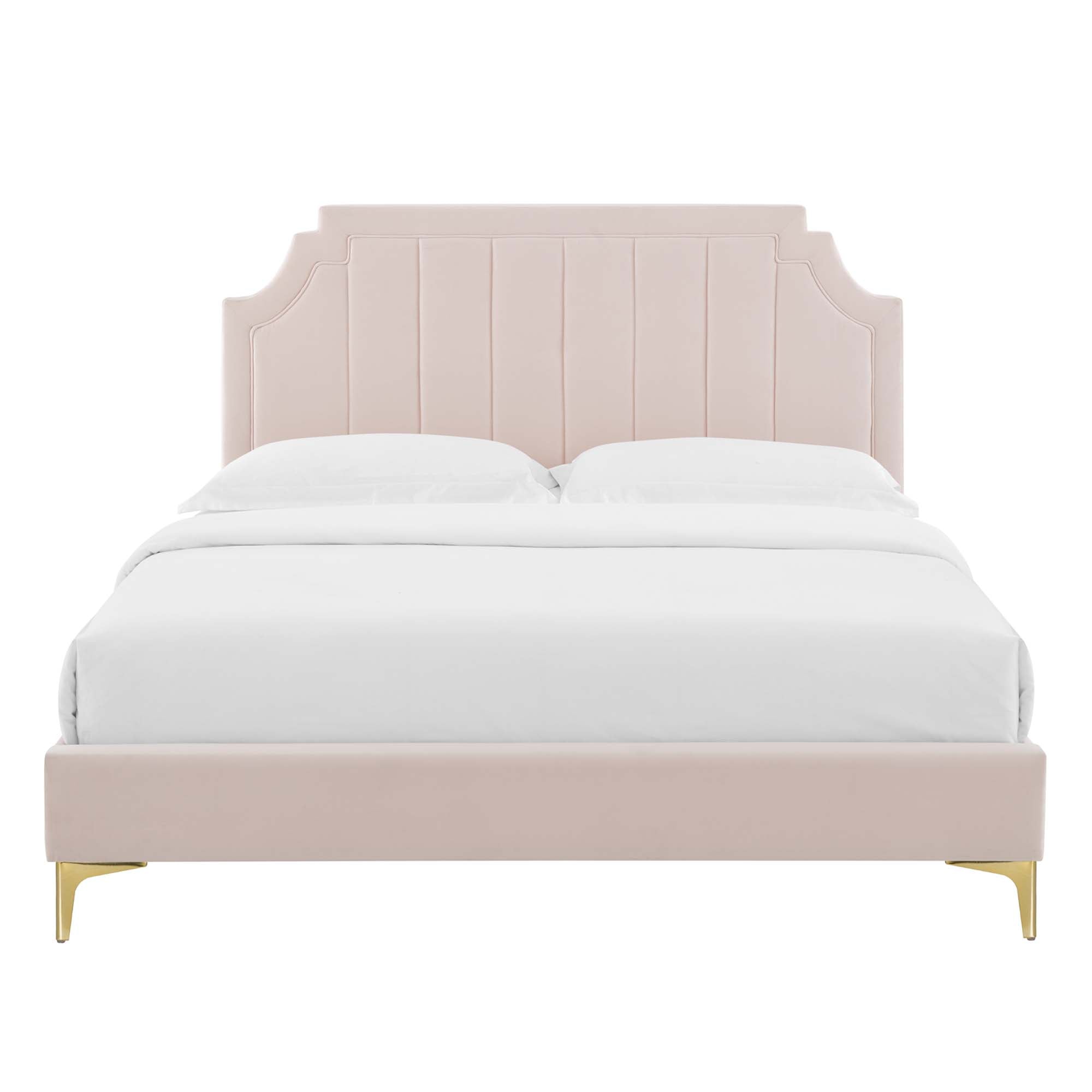Modway Sienna Performance Velvet Full Platform Bed