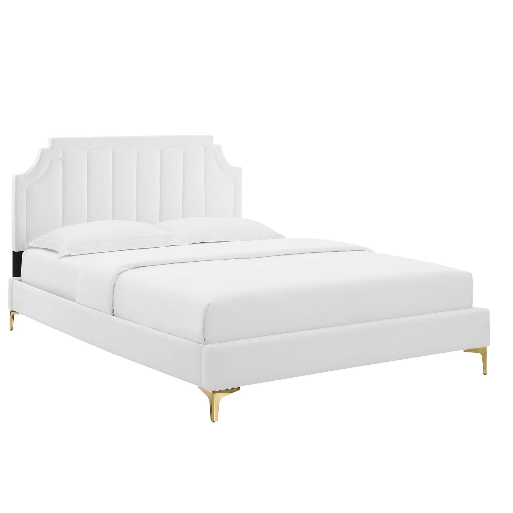 Modway Sienna Performance Velvet Full Platform Bed