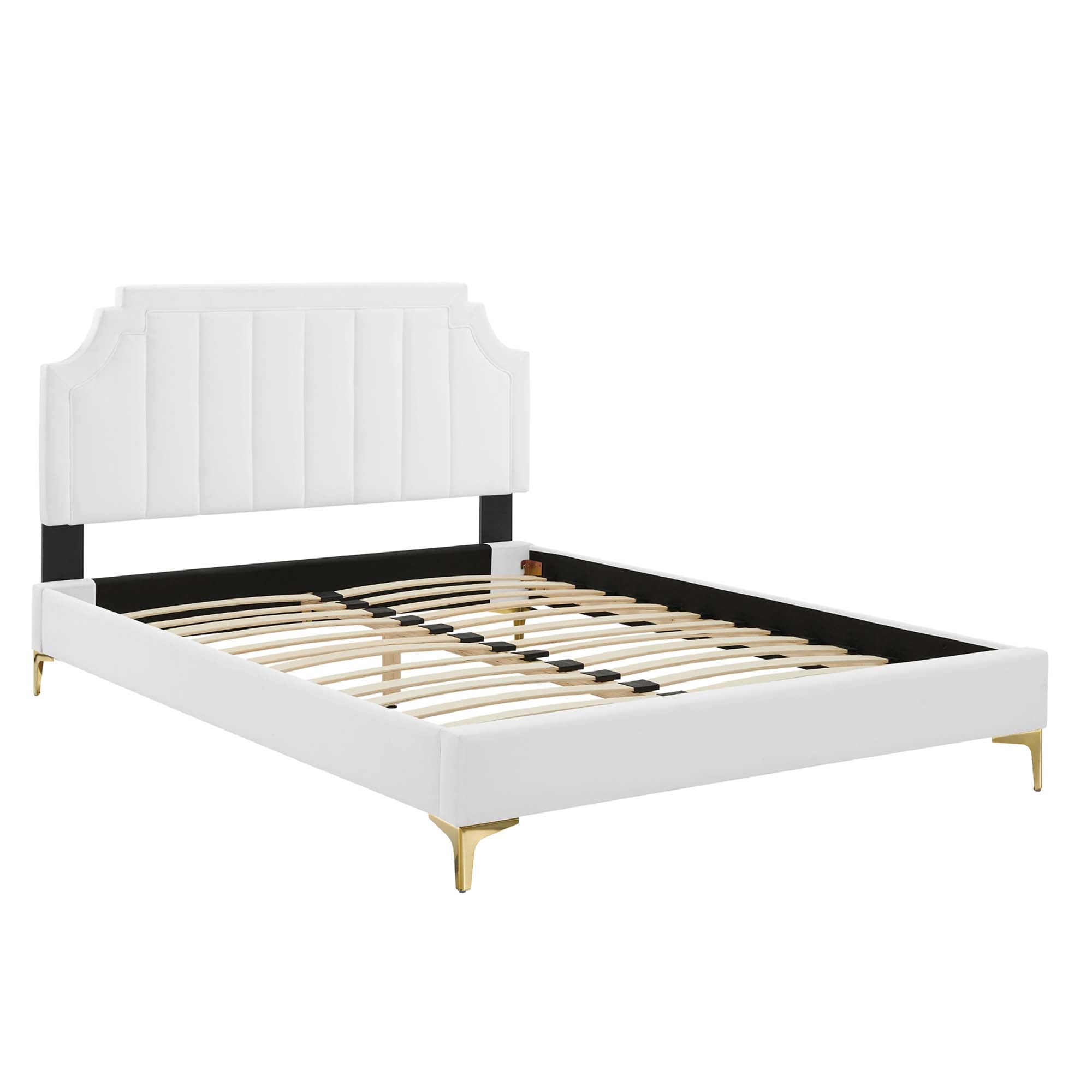 Modway Sienna Performance Velvet Full Platform Bed