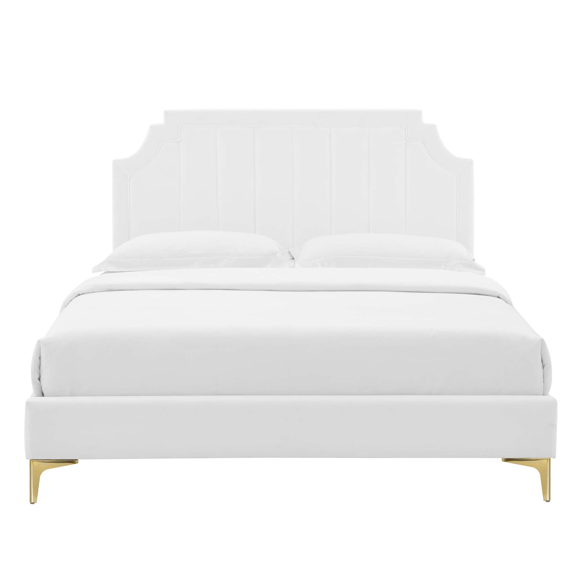 Modway Sienna Performance Velvet Full Platform Bed
