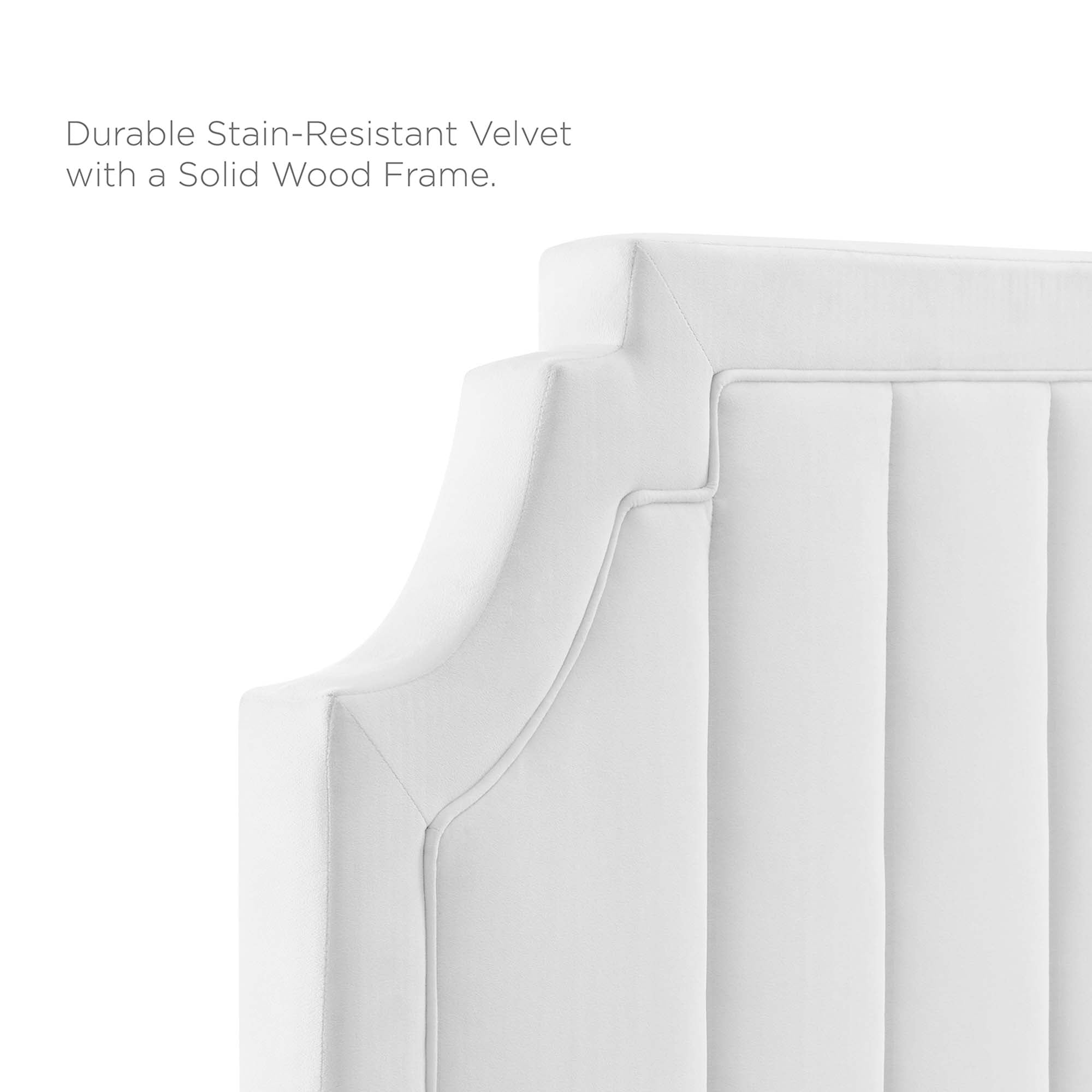 Modway Sienna Performance Velvet Full Platform Bed