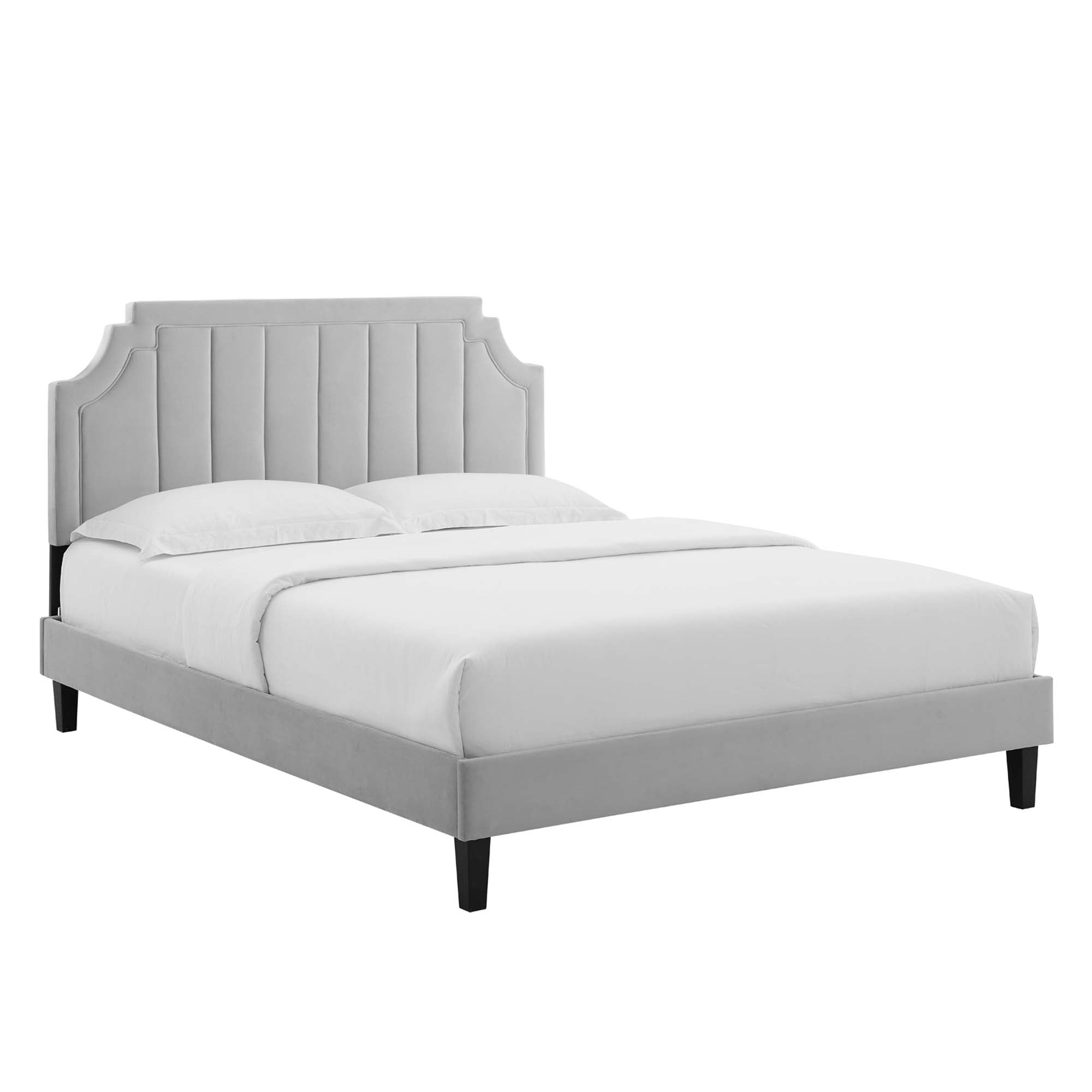 Modway Sienna Performance Velvet Full Platform Bed