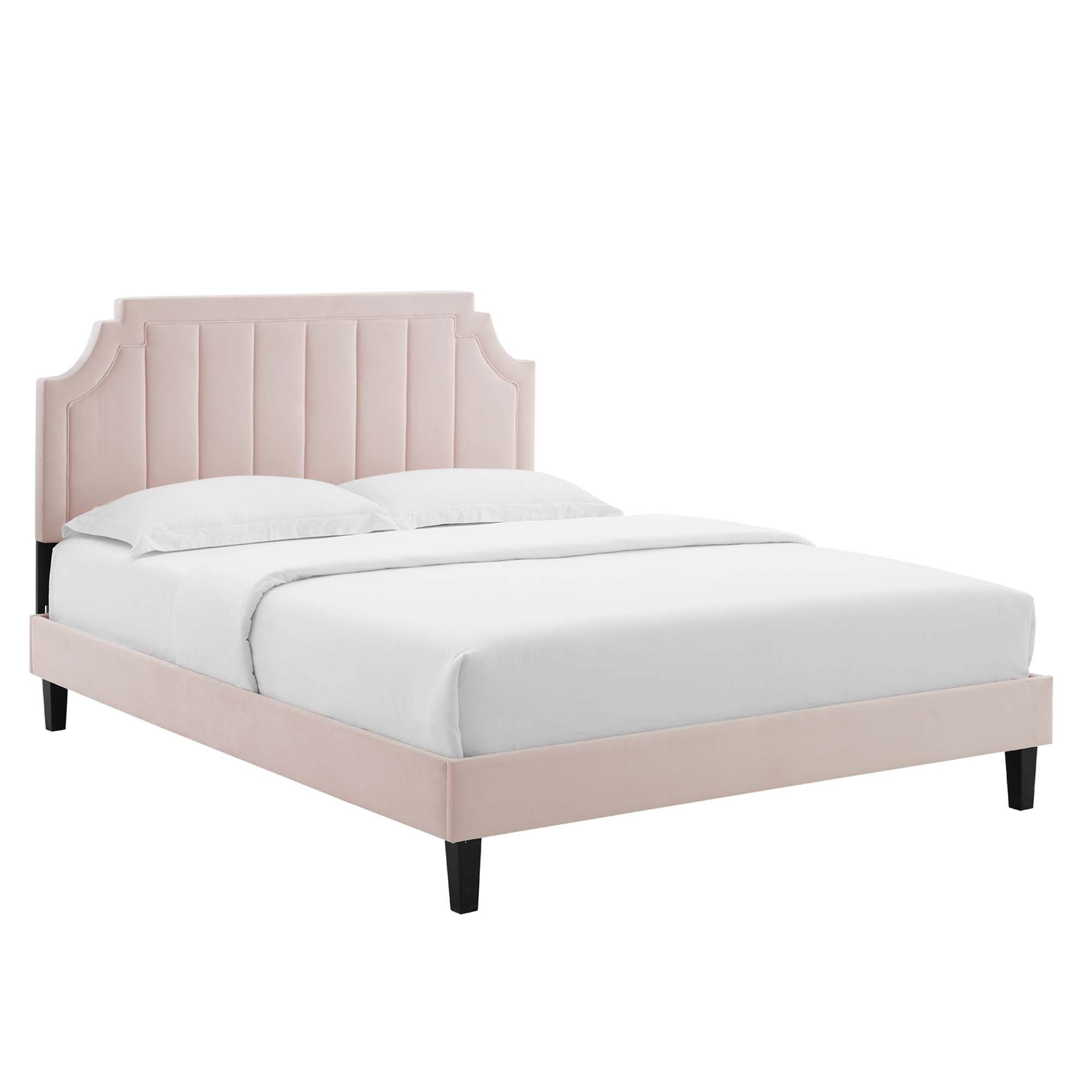 Modway Sienna Performance Velvet Full Platform Bed