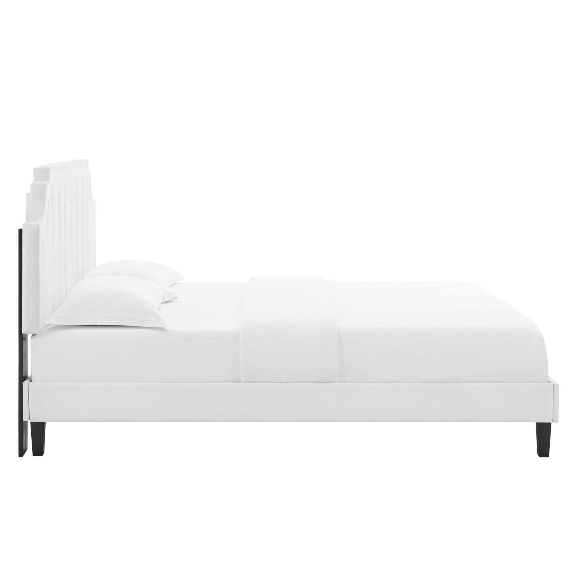 Modway Sienna Performance Velvet Full Platform Bed