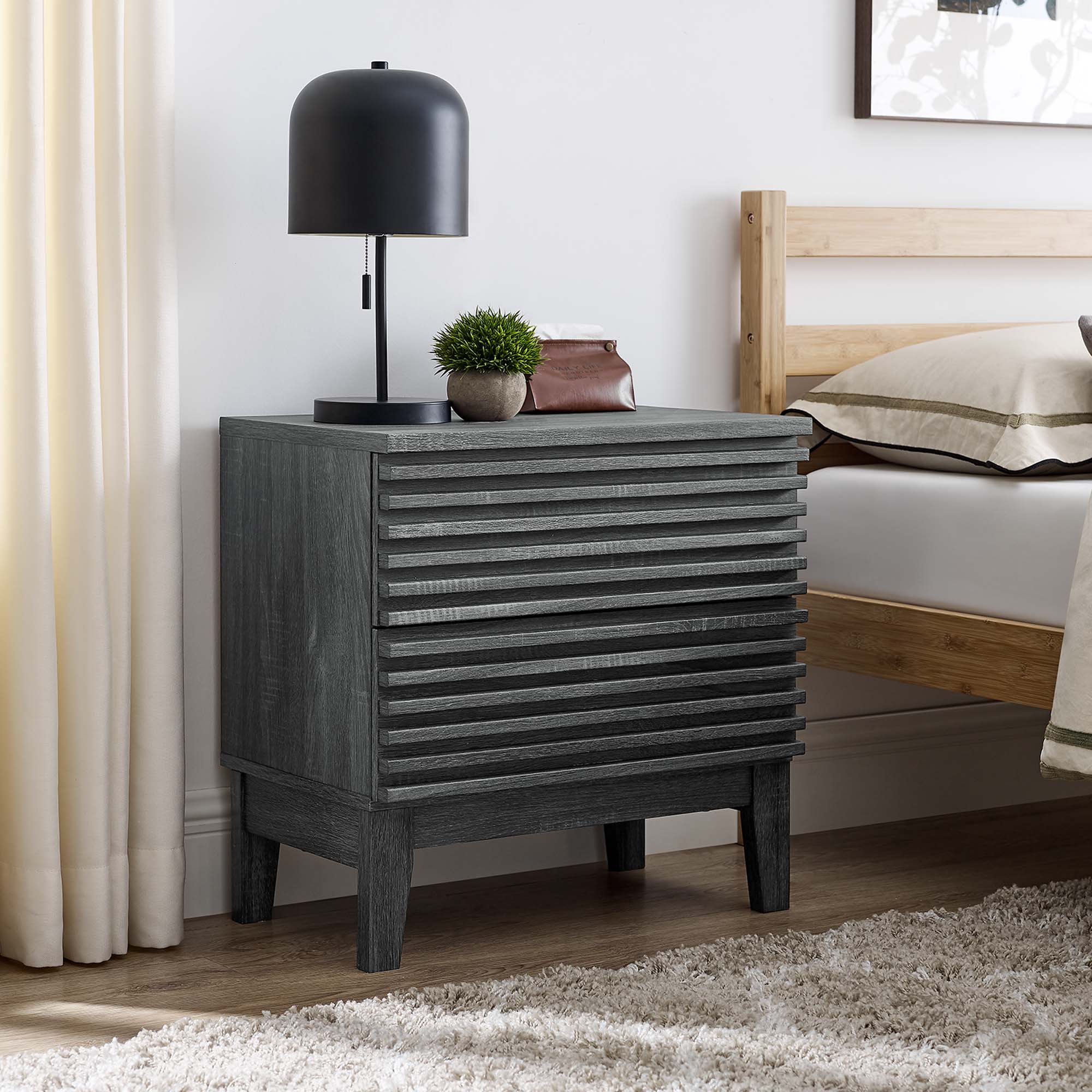 Modway Render Two-Drawer Nightstand