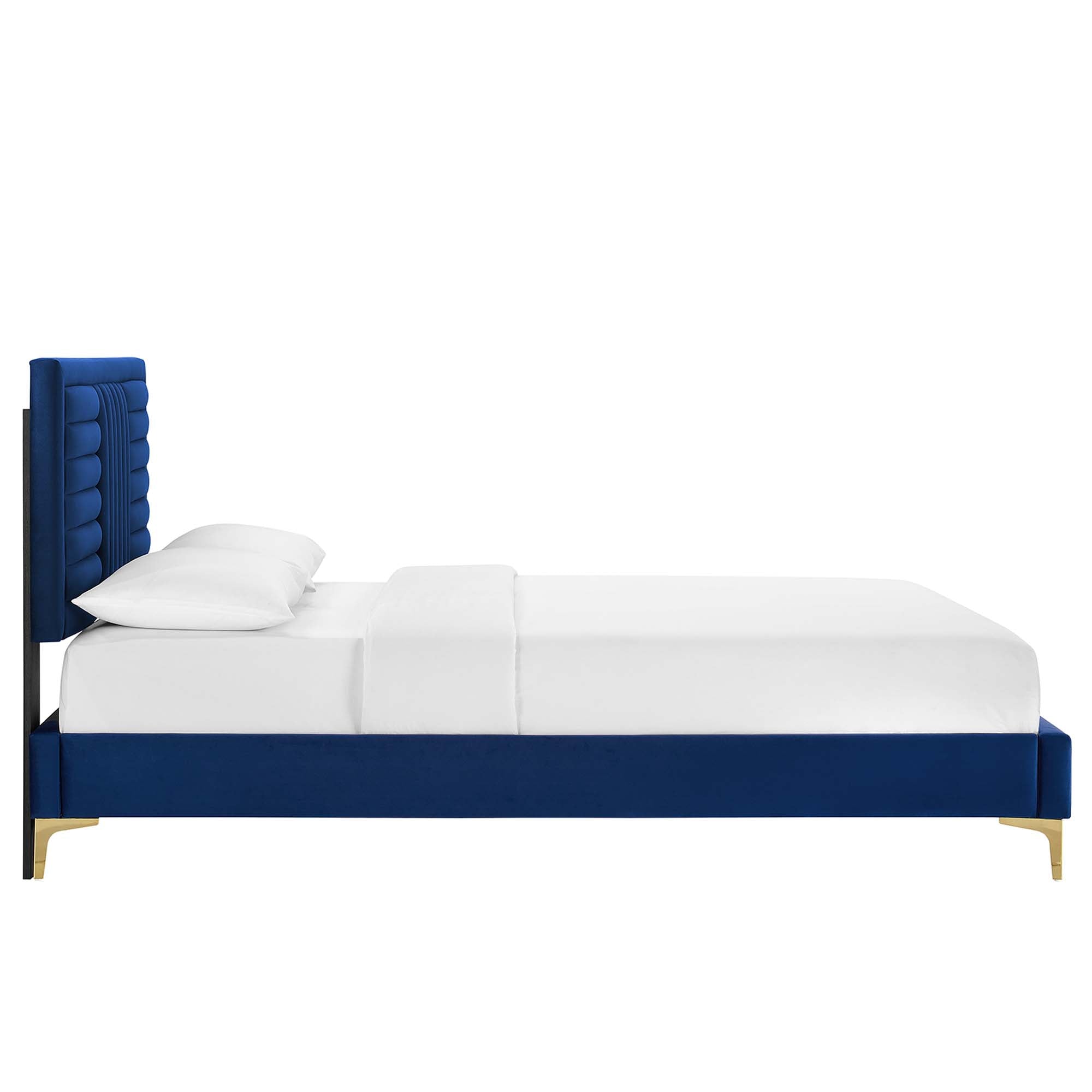 Modway Sofia Channel Tufted Performance Velvet Full Platform Bed