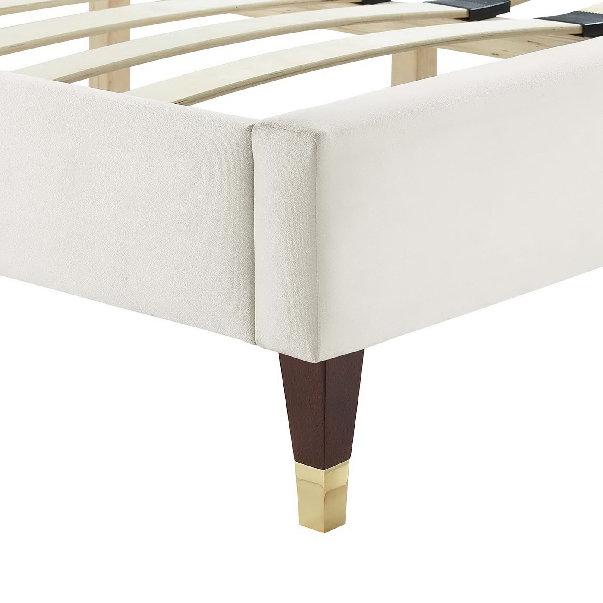Modway Sofia Channel Tufted Performance Velvet King Platform Bed
