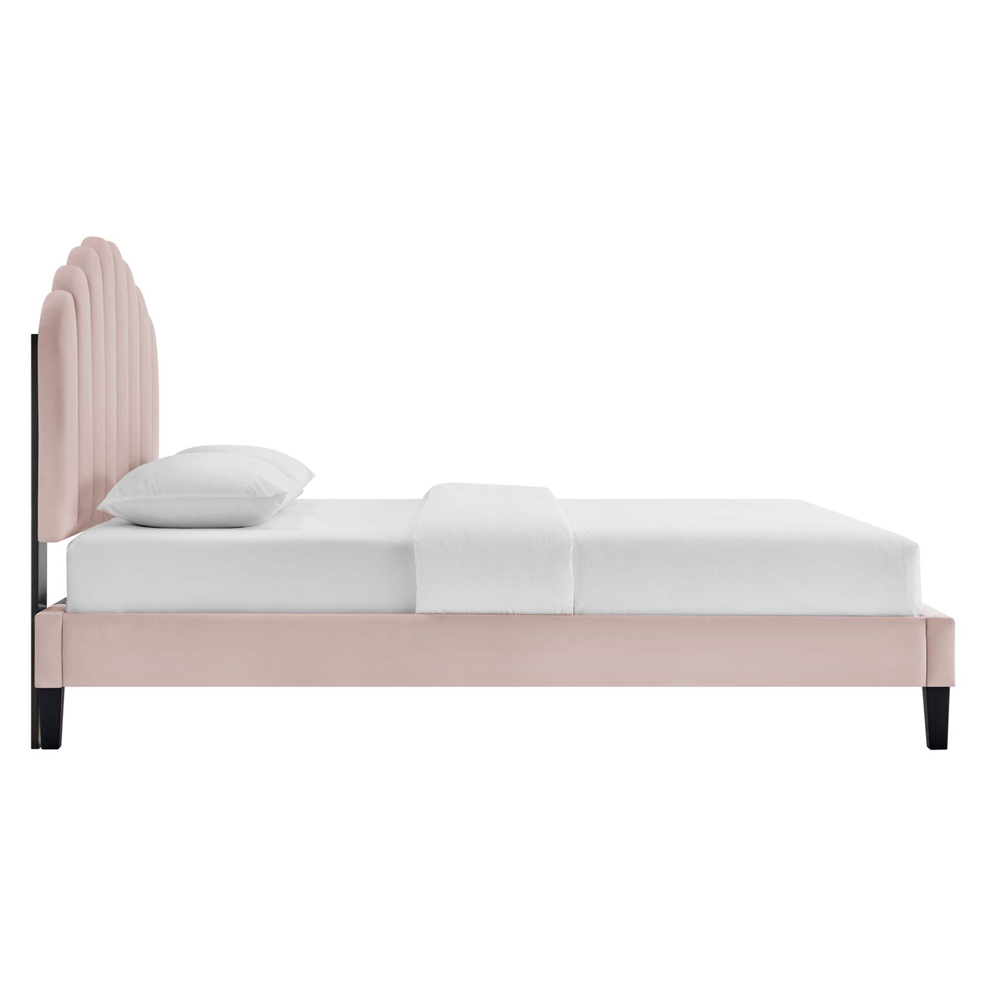 Modway Daisy Performance Velvet Twin Platform Bed
