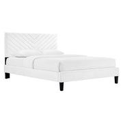 Modway Roxanne Performance Velvet King Platform Bed