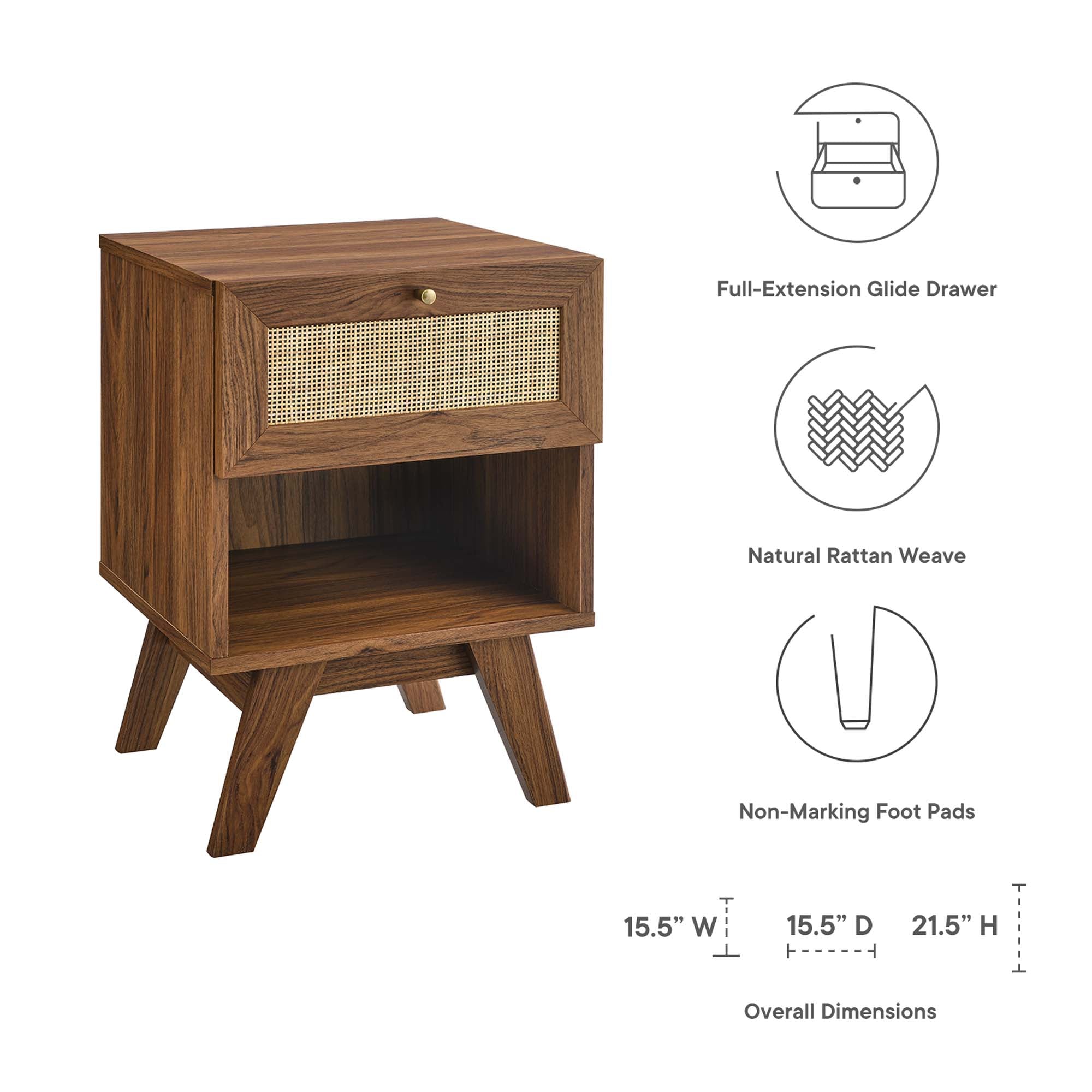Modway Soma 1-Drawer Nightstand