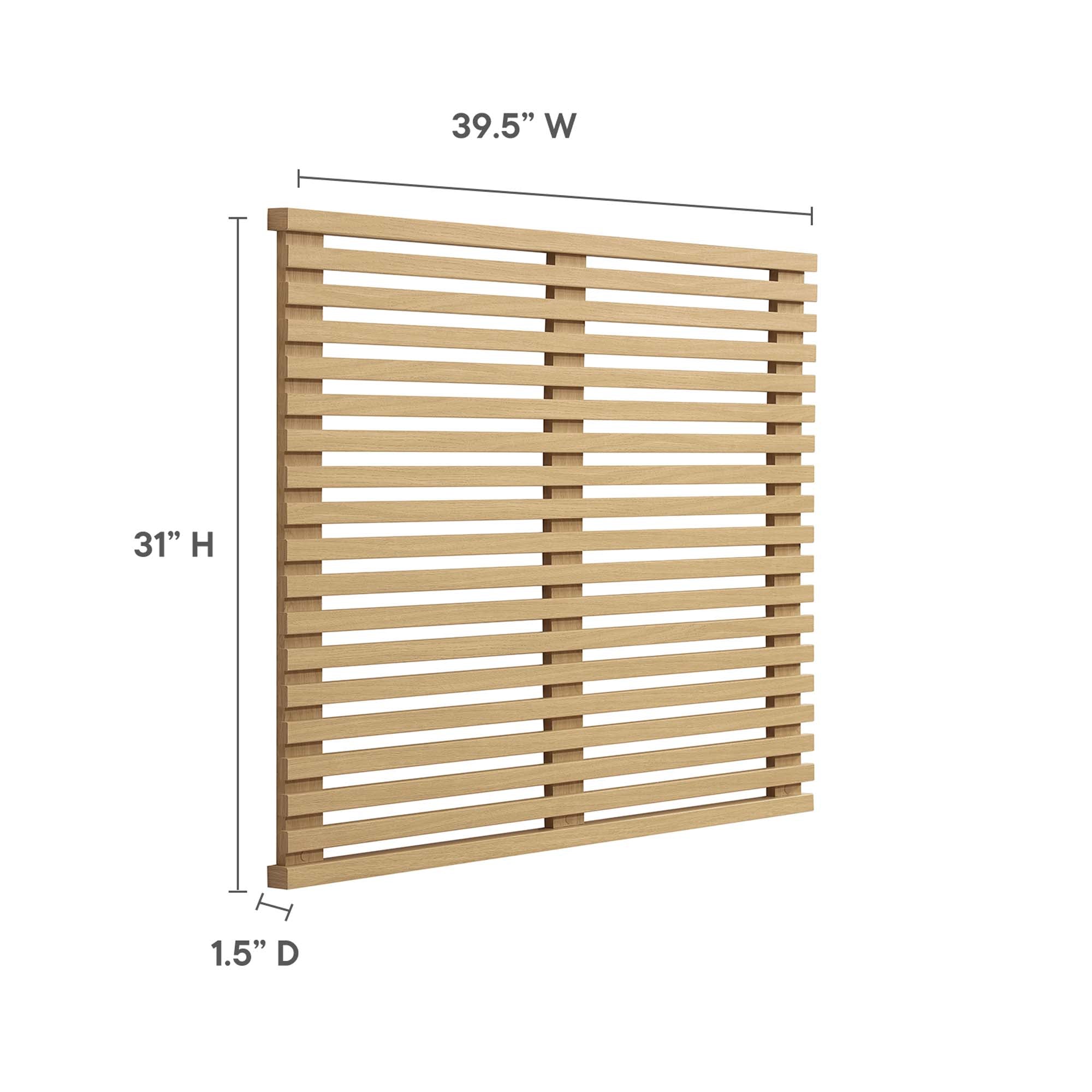 Modway Render Wall Mount Twin Headboard